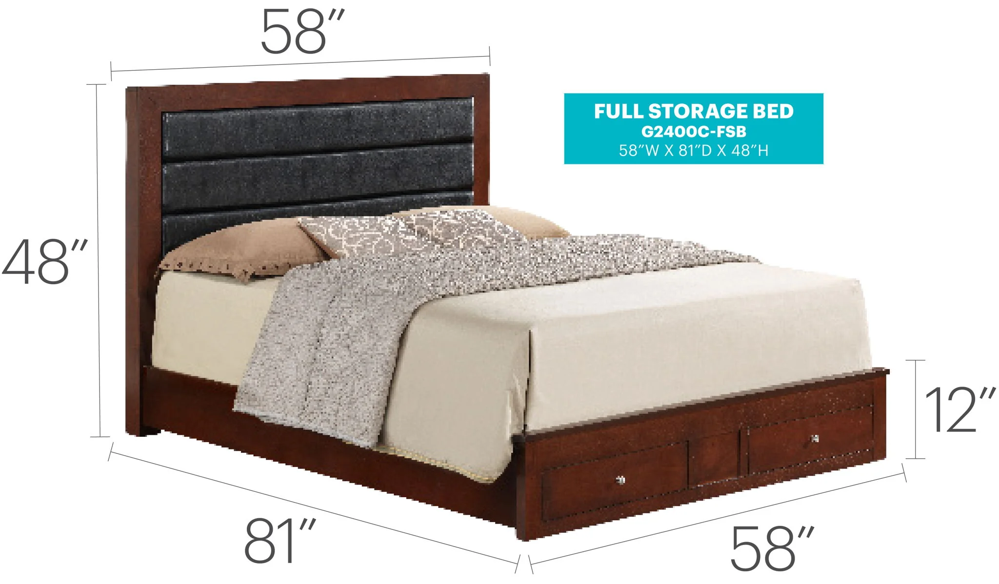 Elegant Storage Bed For Cozy Spaces - Image 15