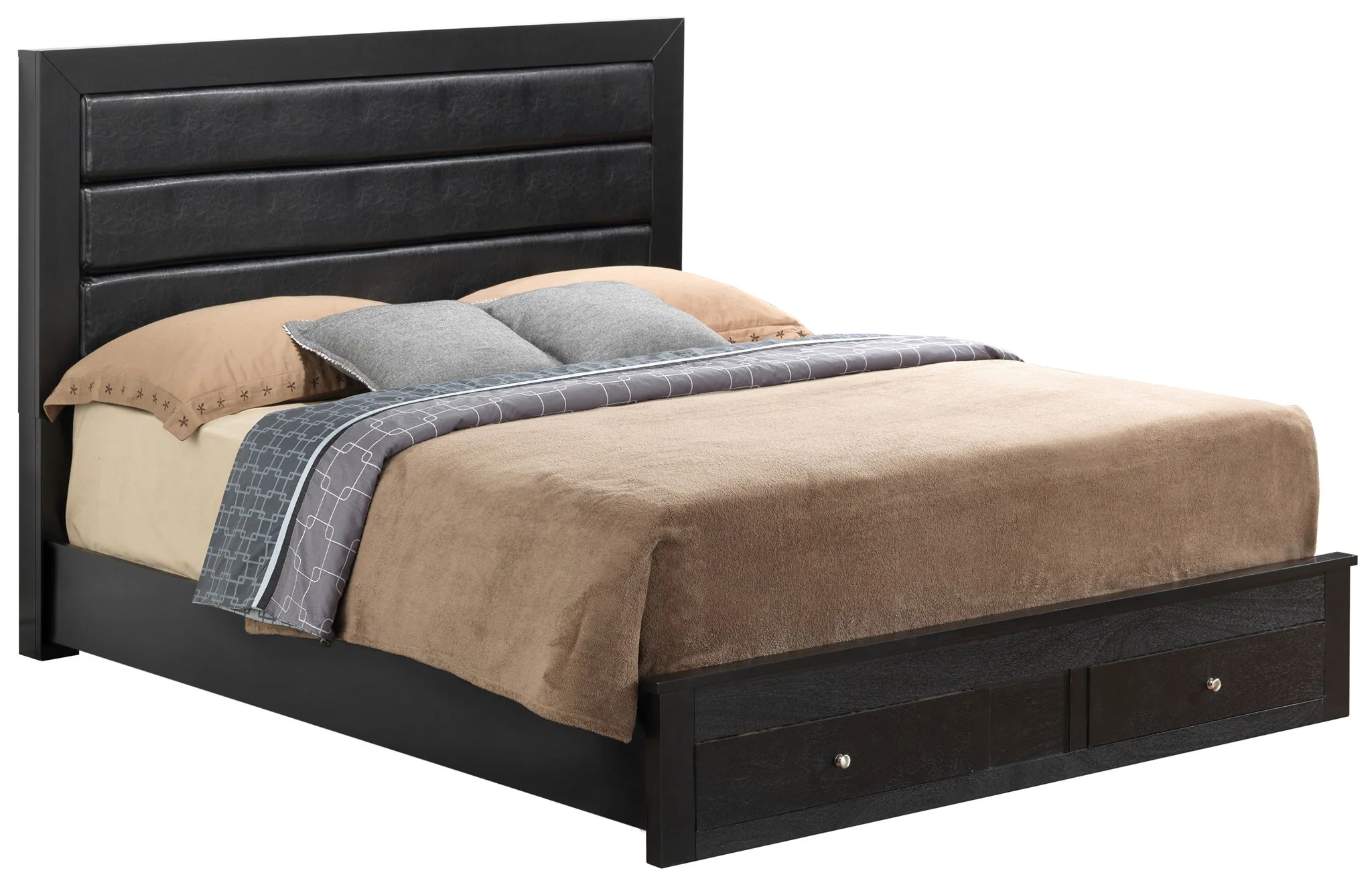 Elegant Storage Bed For Cozy Spaces - Image 2