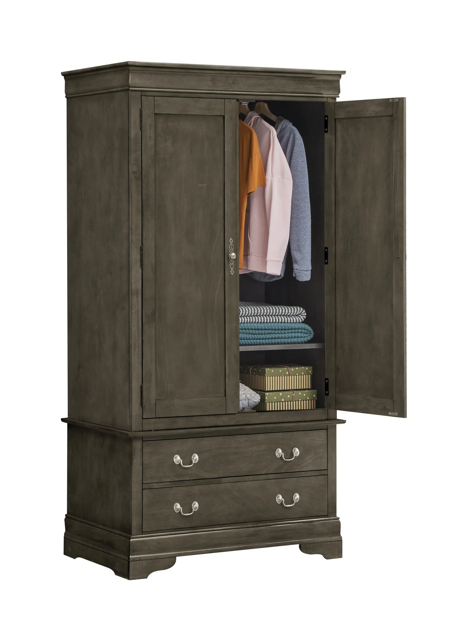 Elegant Traditional Armoire - Image 22