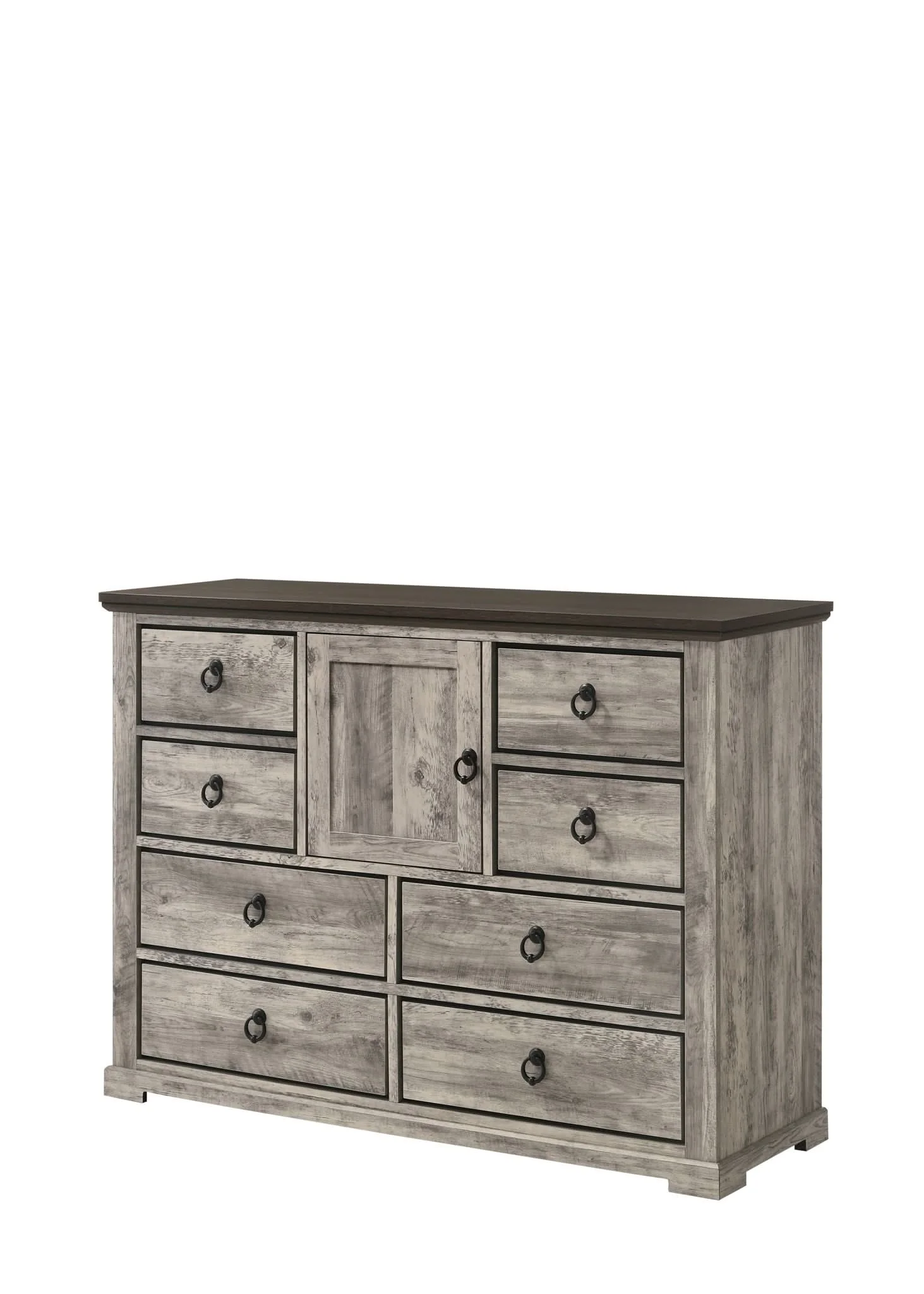 Ella-Mae - Dresser & Mirror - Gray - Image 2