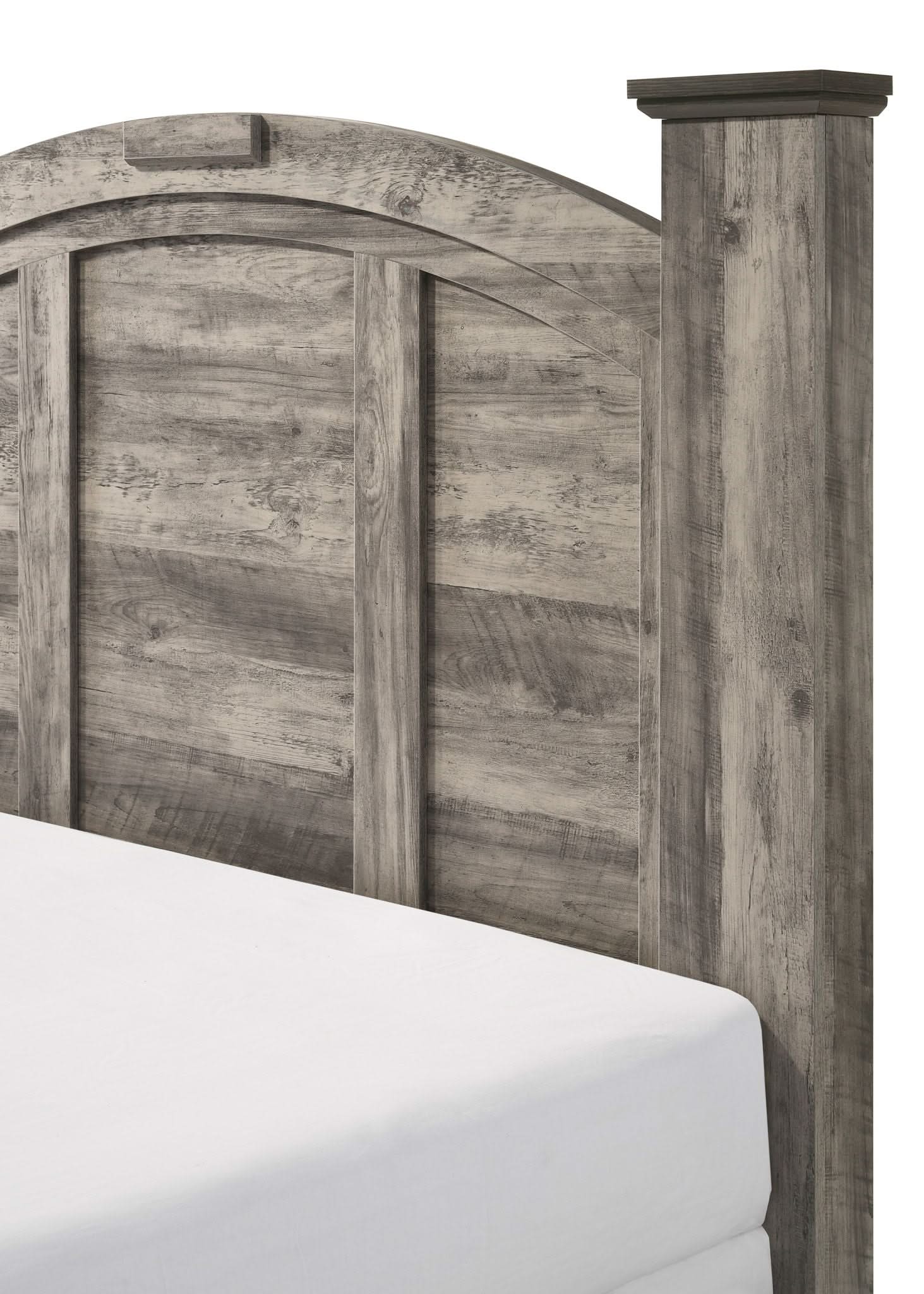 Ella-Mae - Queen Bed - Gray - Image 3