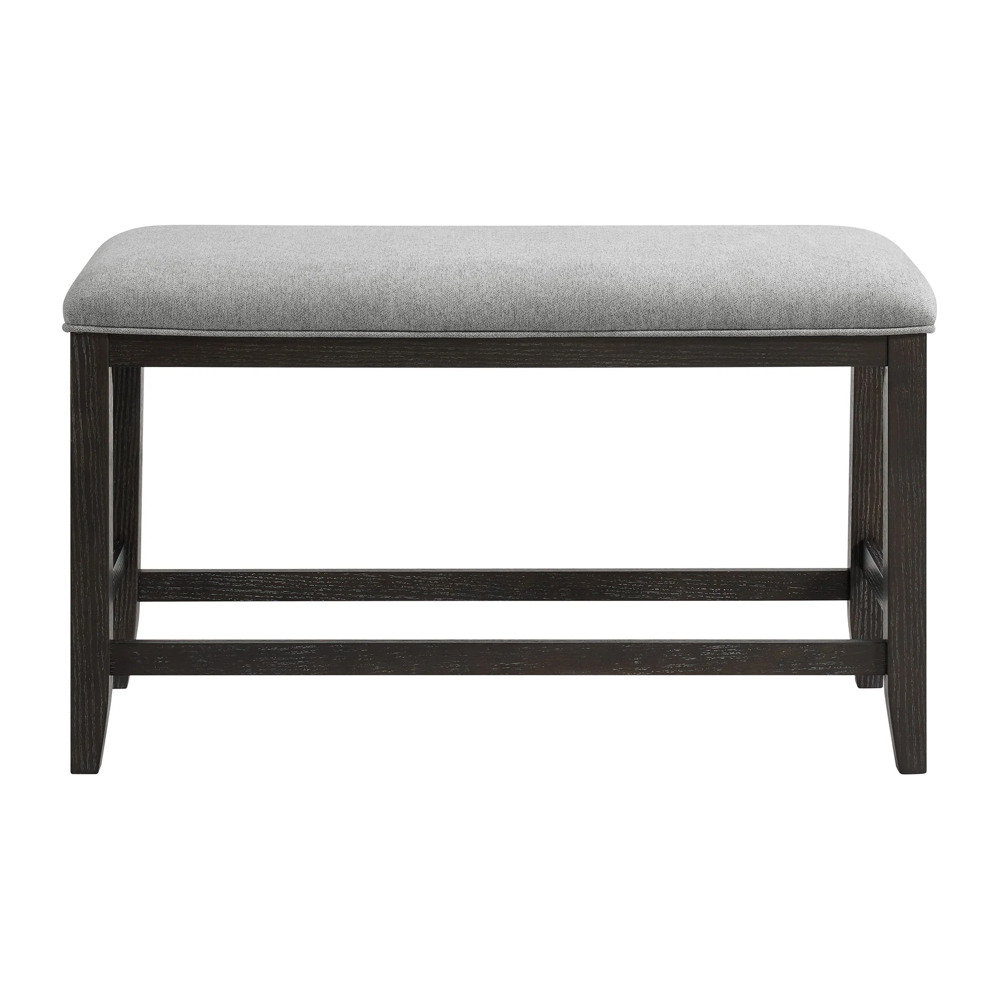 Elodie - Fabric Counter Bench - Charcoal / Gray - Image 4