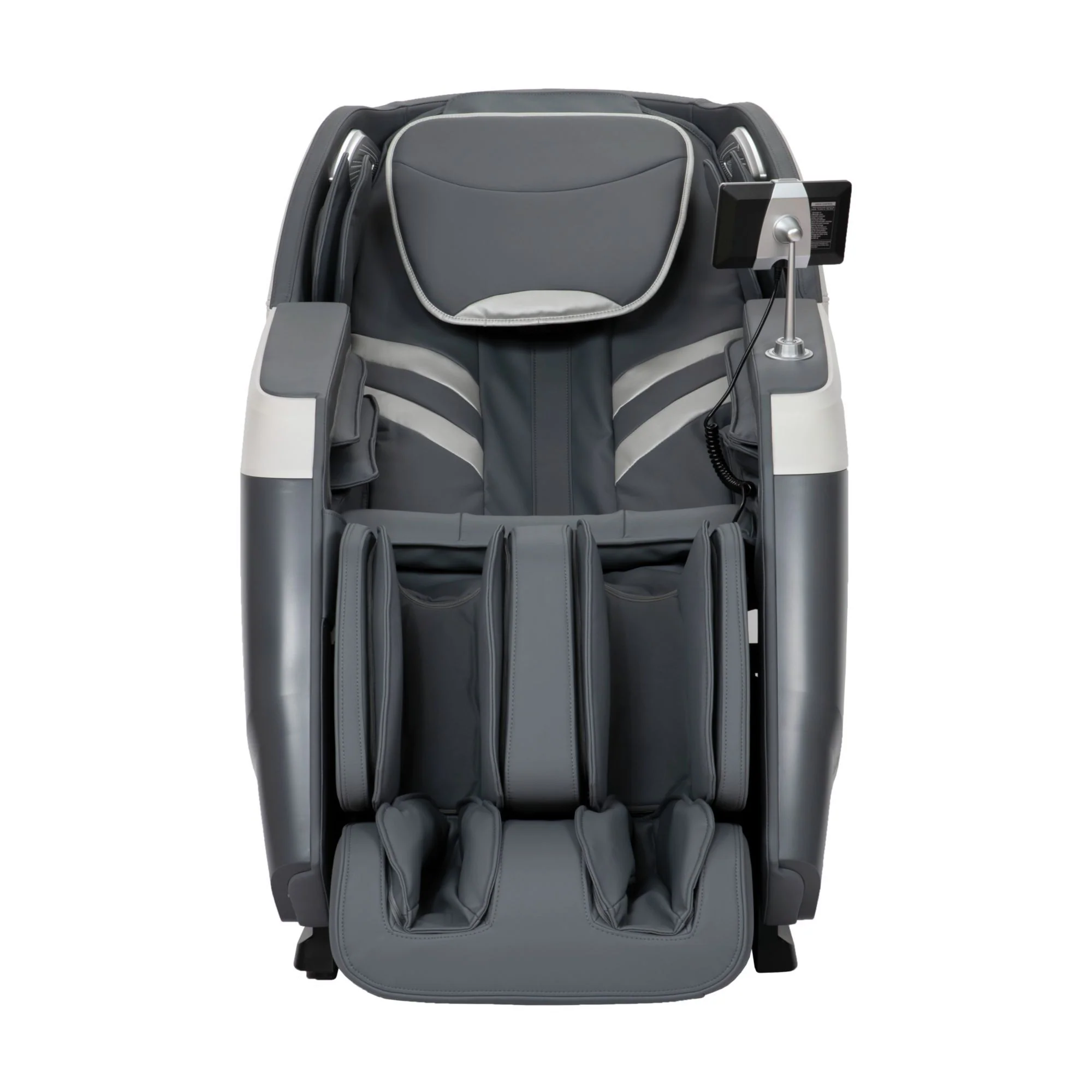 Embrace - PU Massage Chair - Charcoal - Image 3