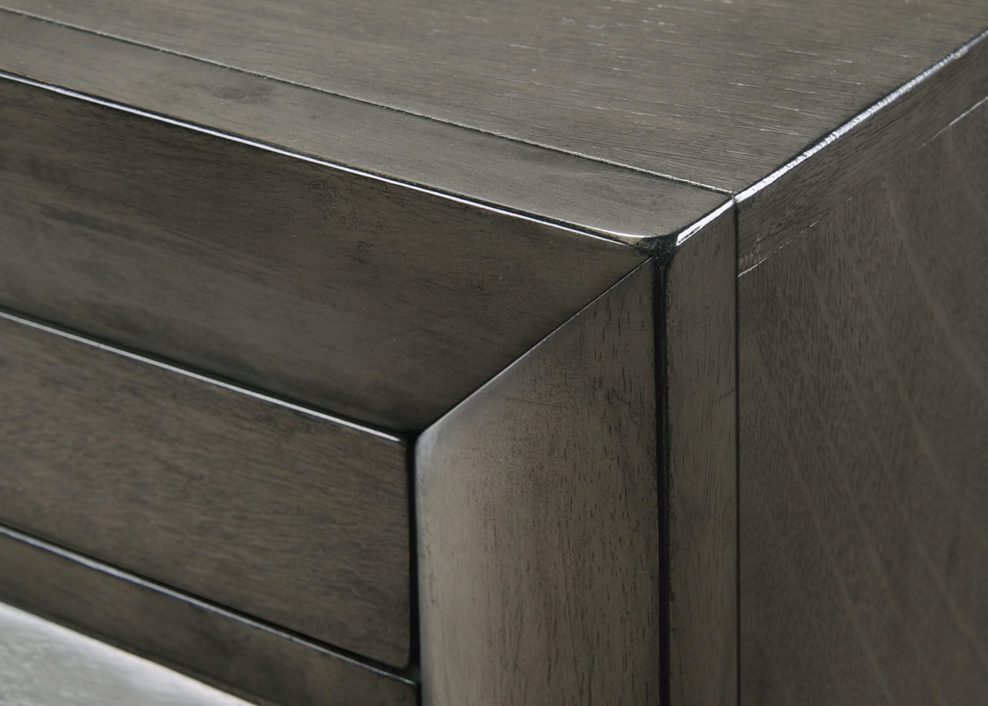 Emily - King 5 Piece Bedroom Set - Gray - Image 2