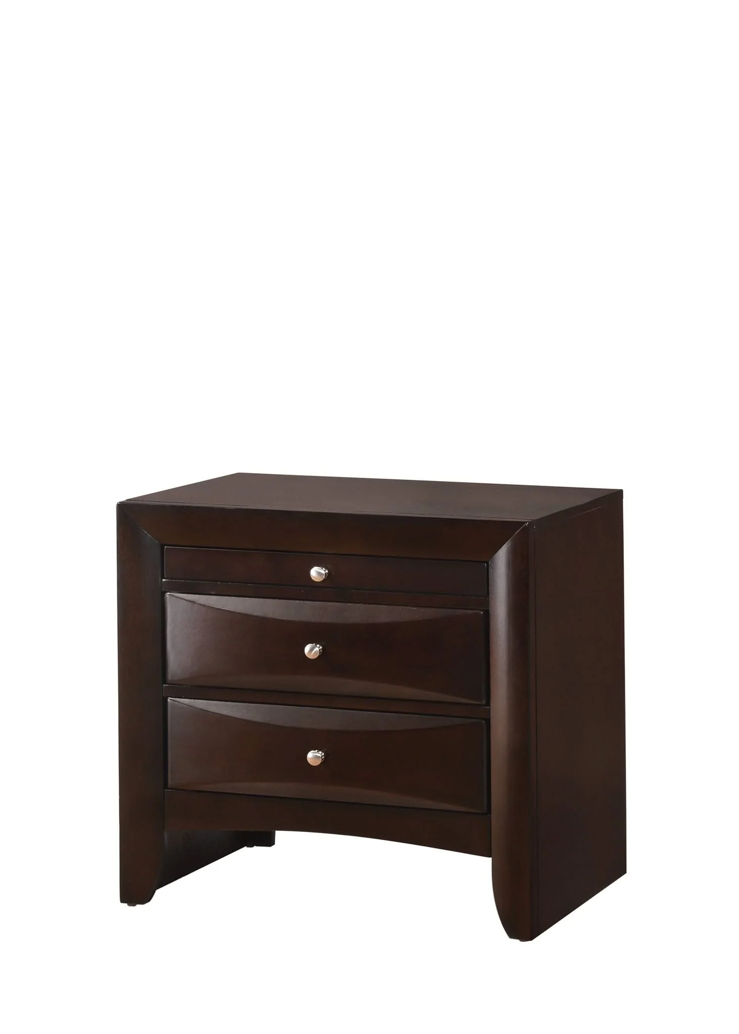 Emily - Queen 5 Piece Bedroom Set - Cherry - Image 3