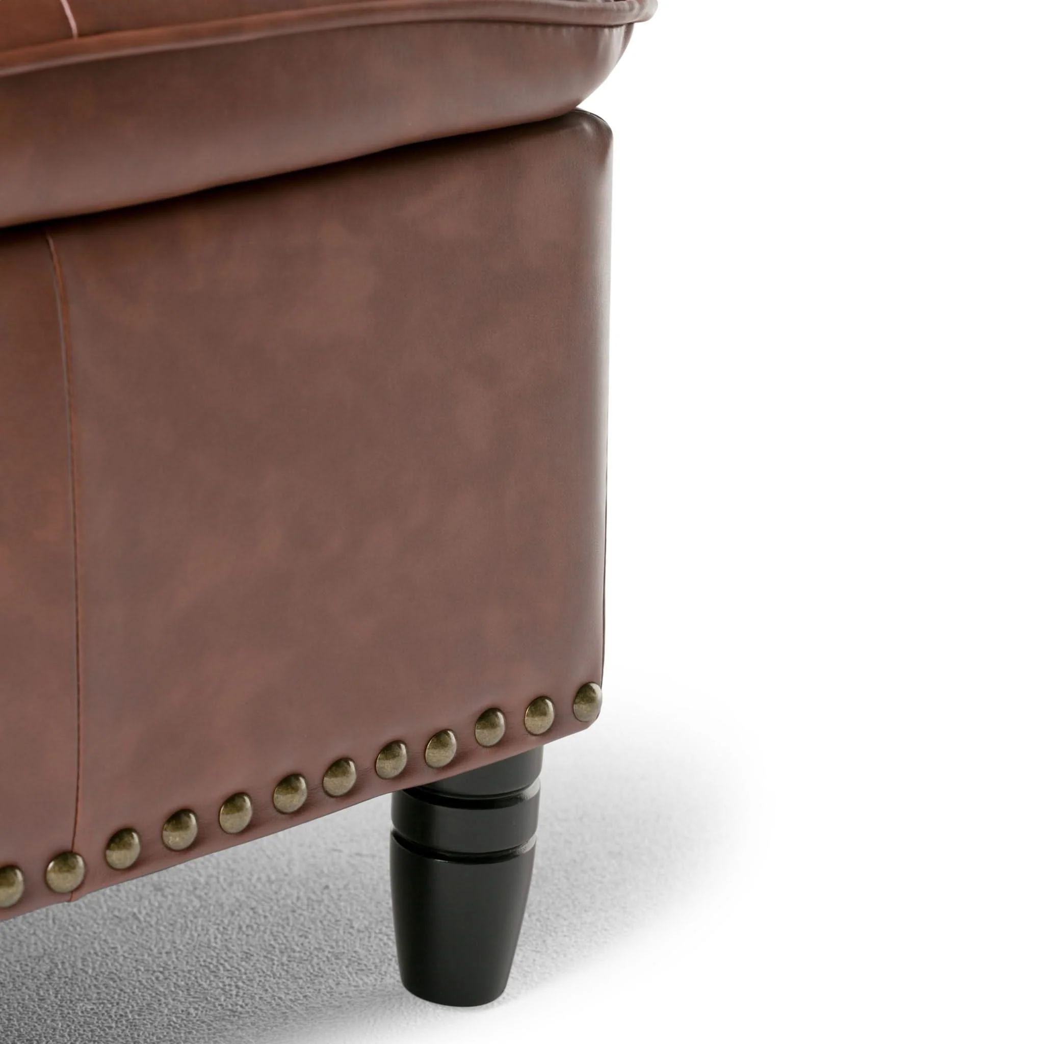 Emily - Storage Ottoman - Cognac - Image 2