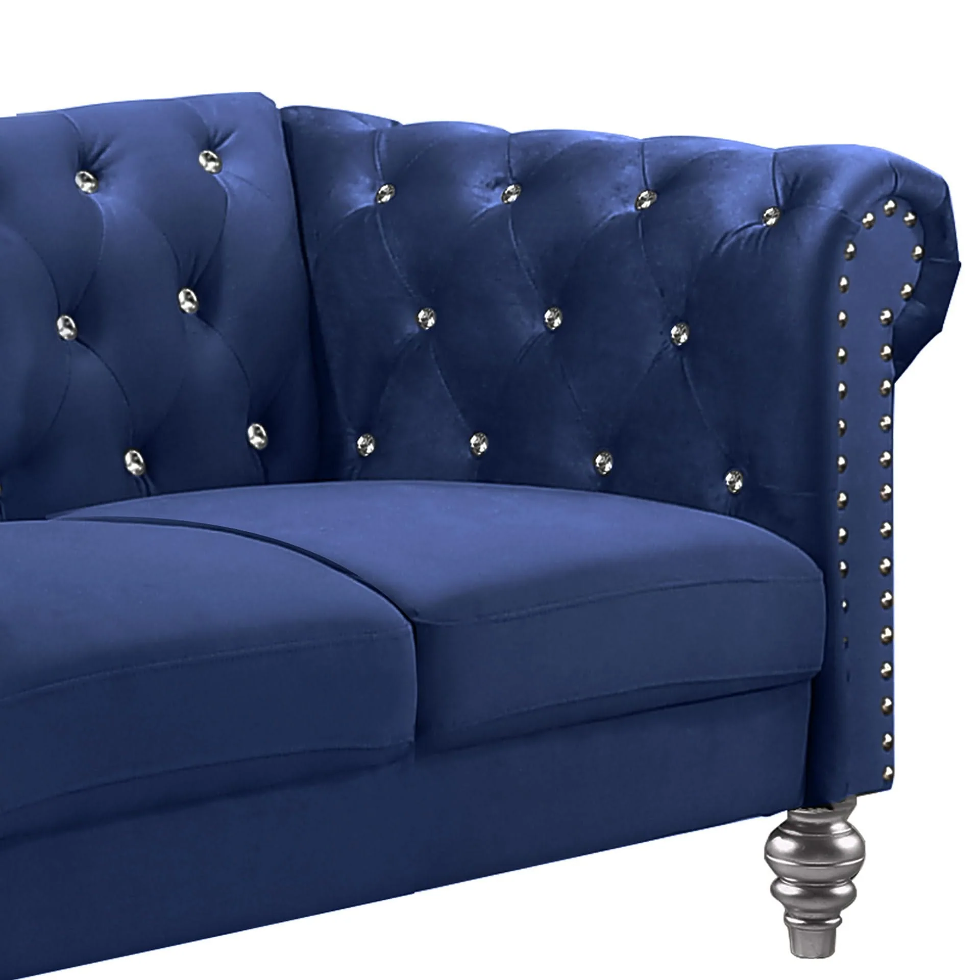 Emma - Crystal Loveseat - Image 2