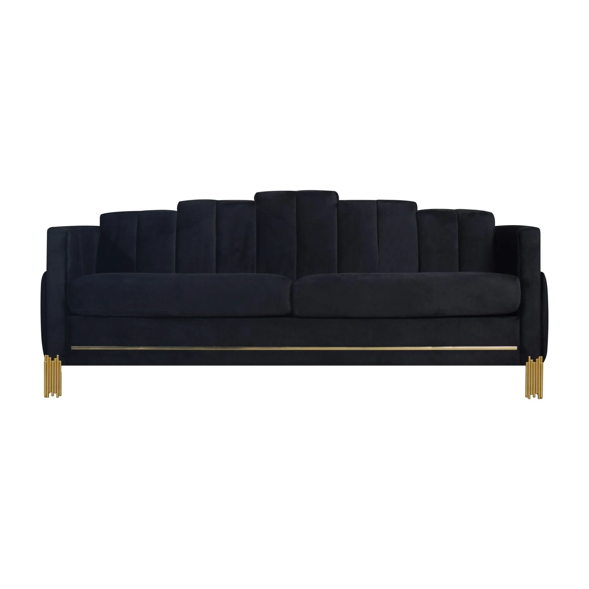 Empire - Lighted Sofa - Black - Image 2