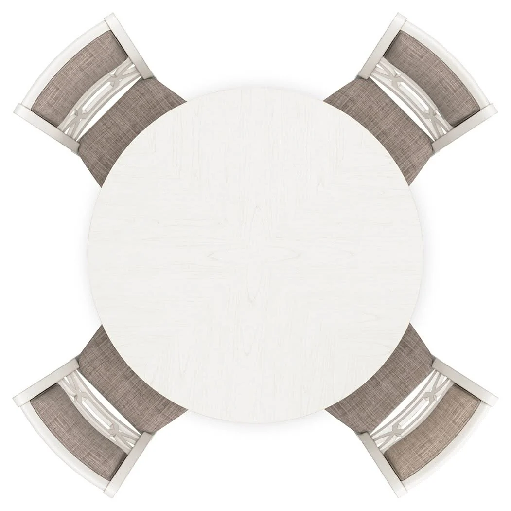 Erinberg - Dining Room Table Set (Set of 5) - Antique White - Image 2