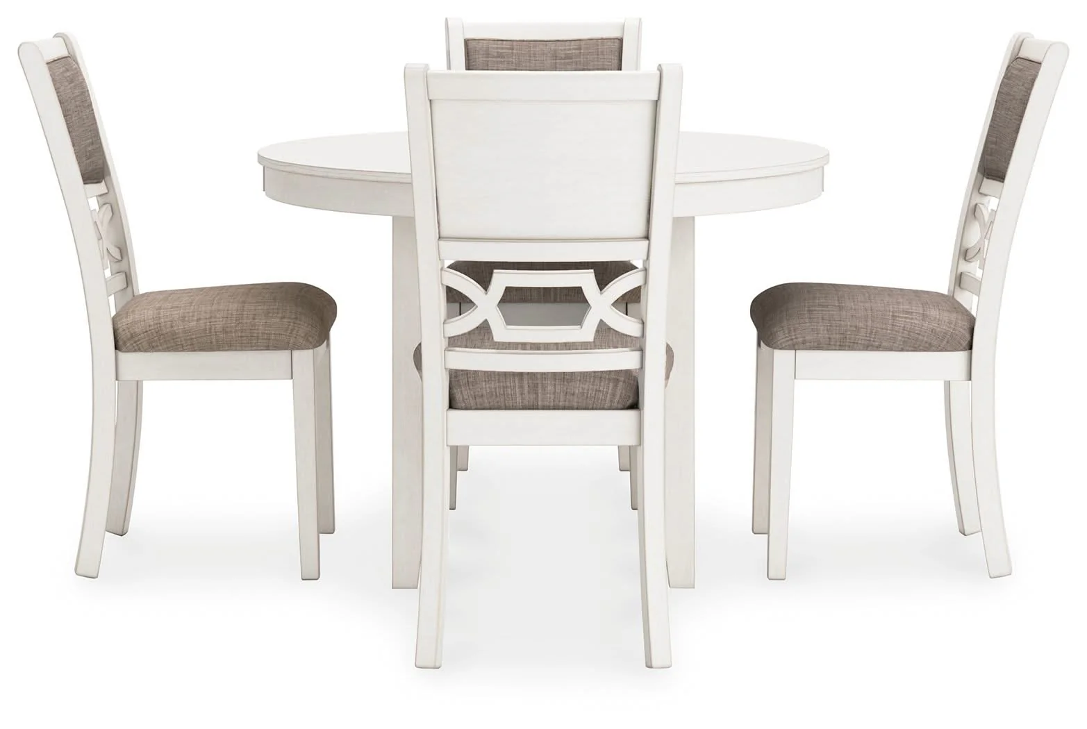 Erinberg - Dining Room Table Set (Set of 5) - Antique White - Image 4