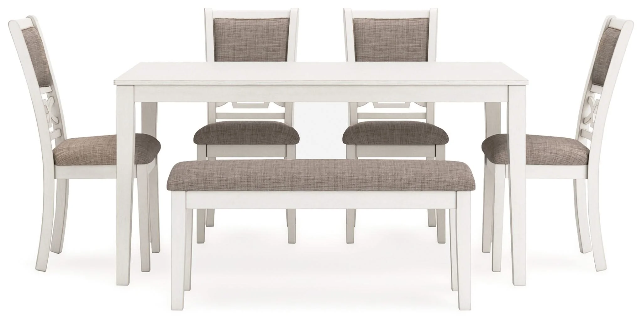 Erinberg - Dining Room Table Set (Set of 6) - Antique White - Image 3
