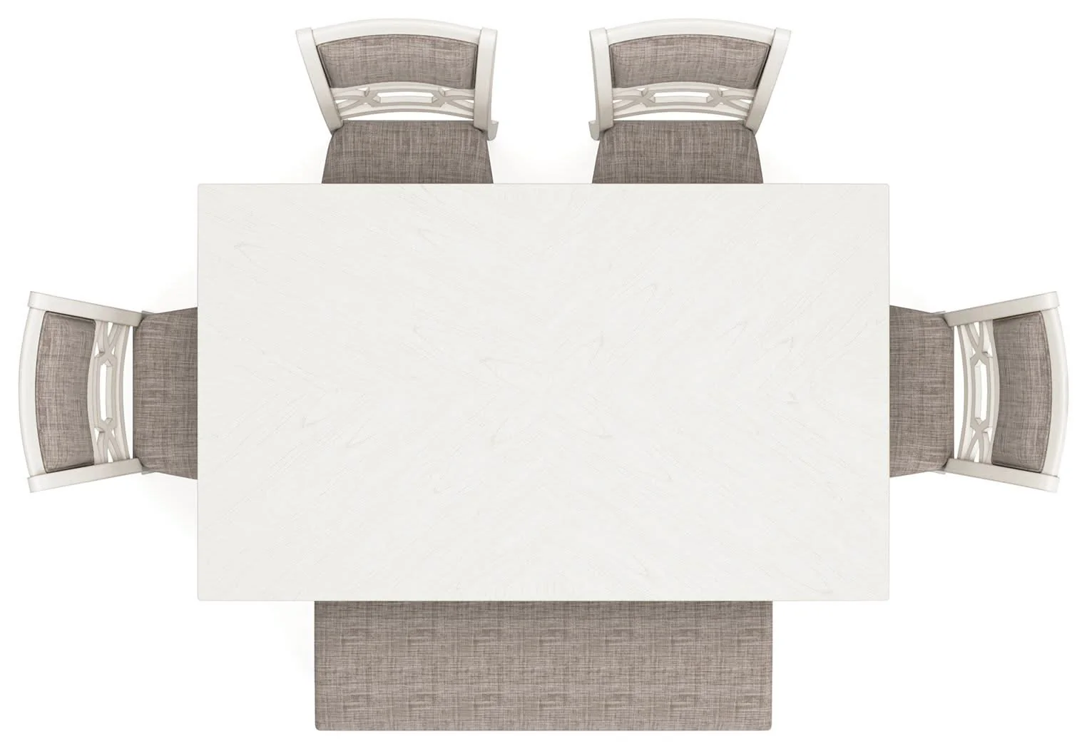 Erinberg - Dining Room Table Set (Set of 6) - Antique White - Image 4