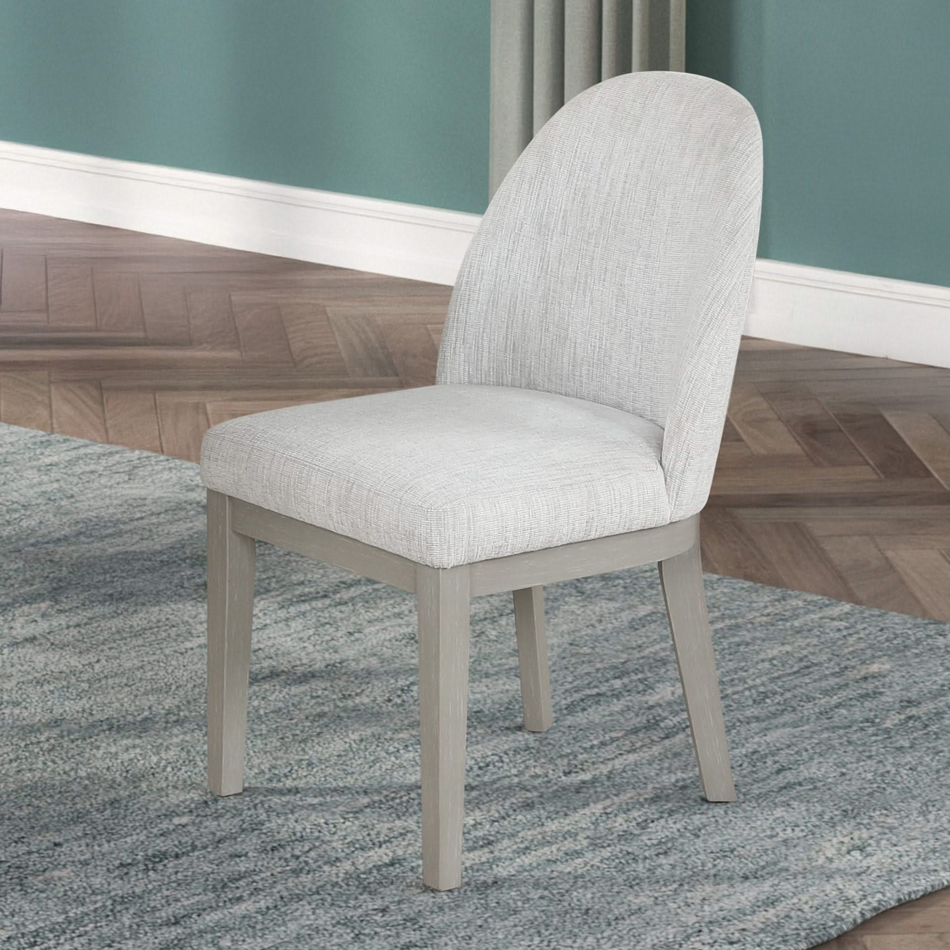 Essence - Upholstered Curved Back Chair - Image 2