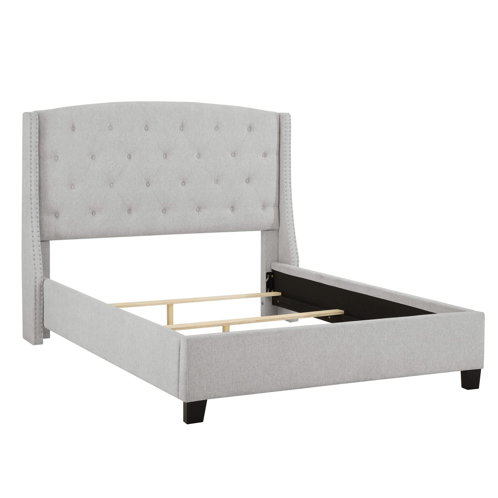 Eva - King Bed - Dove - Image 2