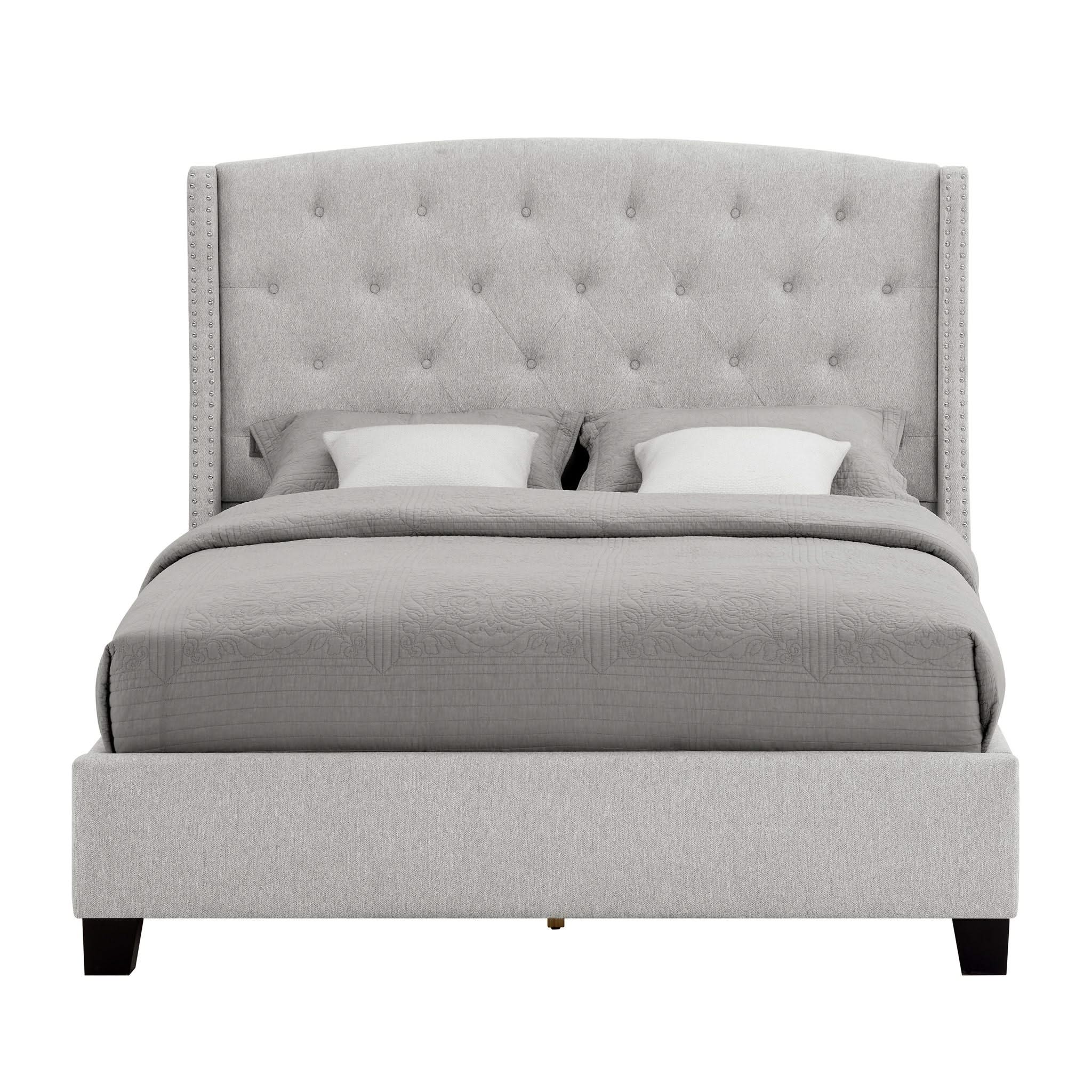 Eva - King Bed - Dove - Image 4