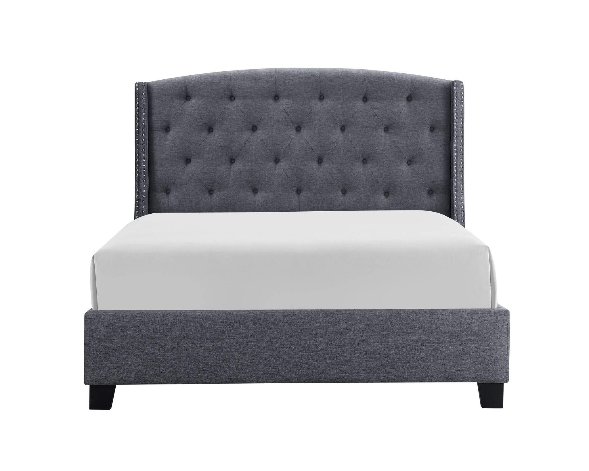 Eva - King Bed - Gray - Image 2
