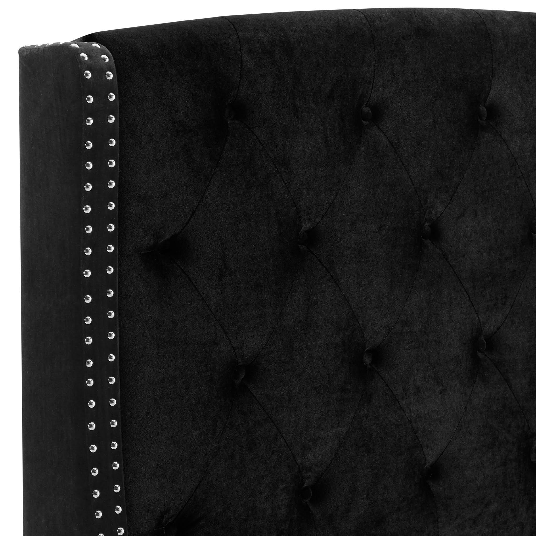Eva - Queen Bed - Black - Image 3