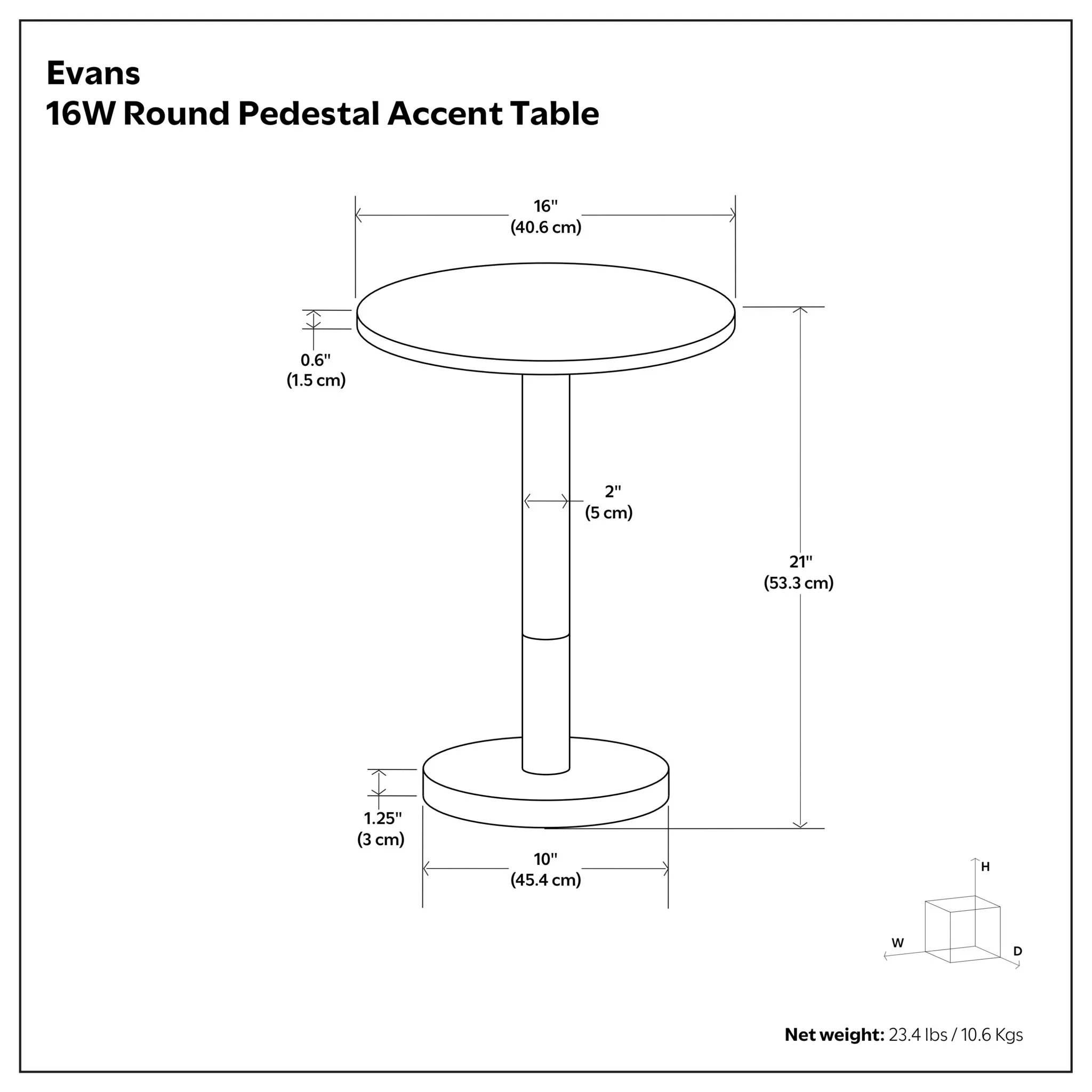 Evans - Side Table - Image 7