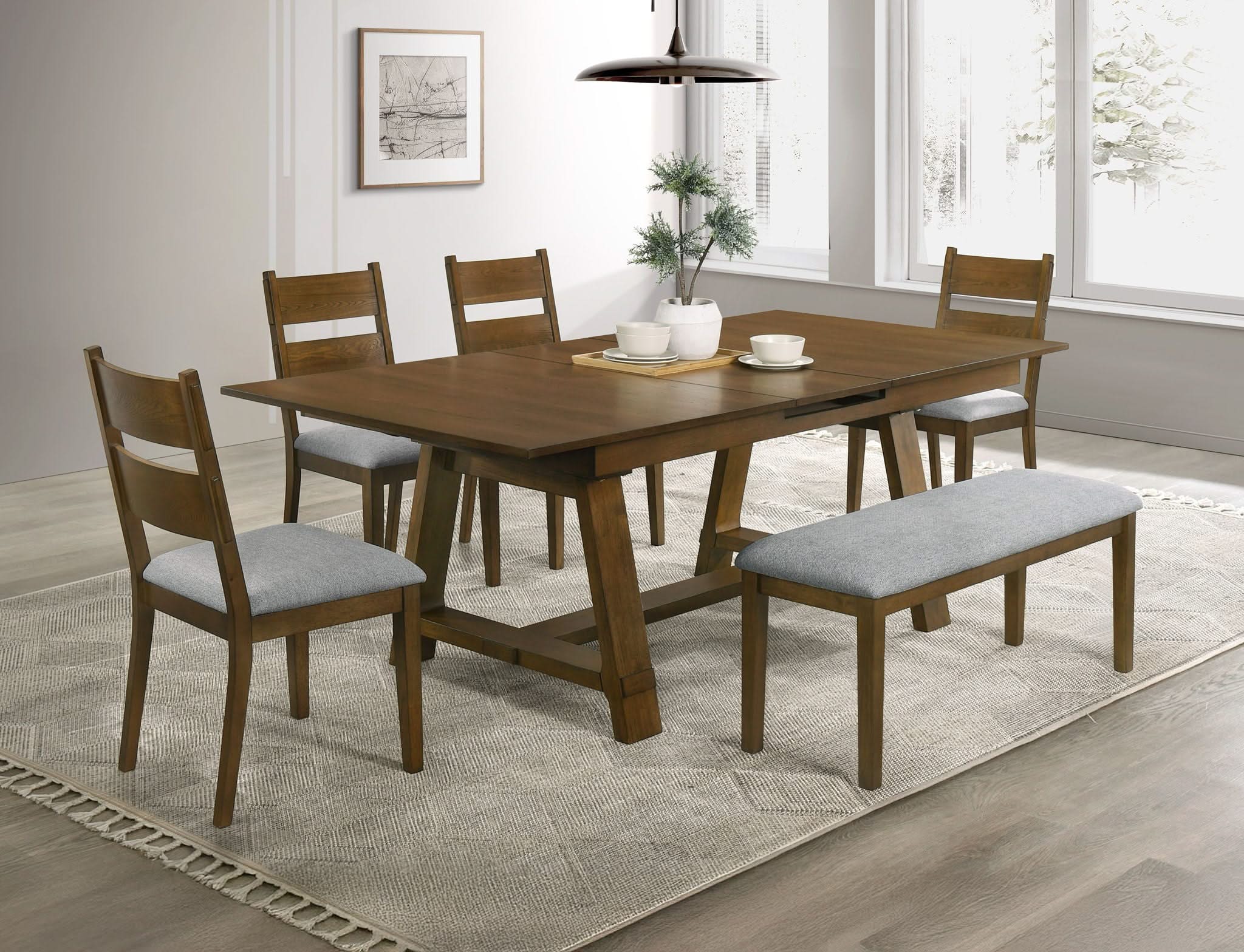 Everly - Bench - Brown - Image 4