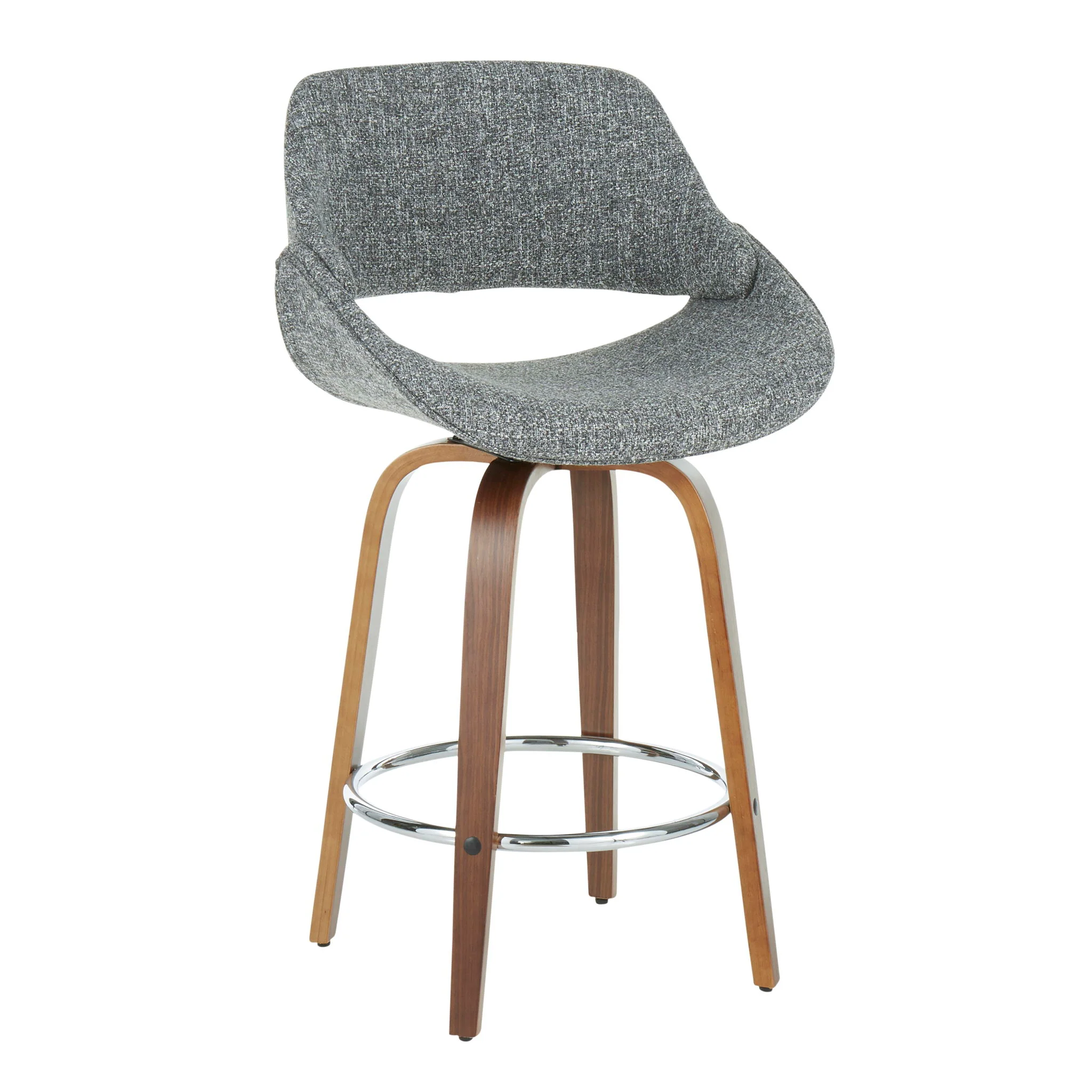 Fabrico - Mid Century Modern Counter Stool (Set of 2) - Image 8