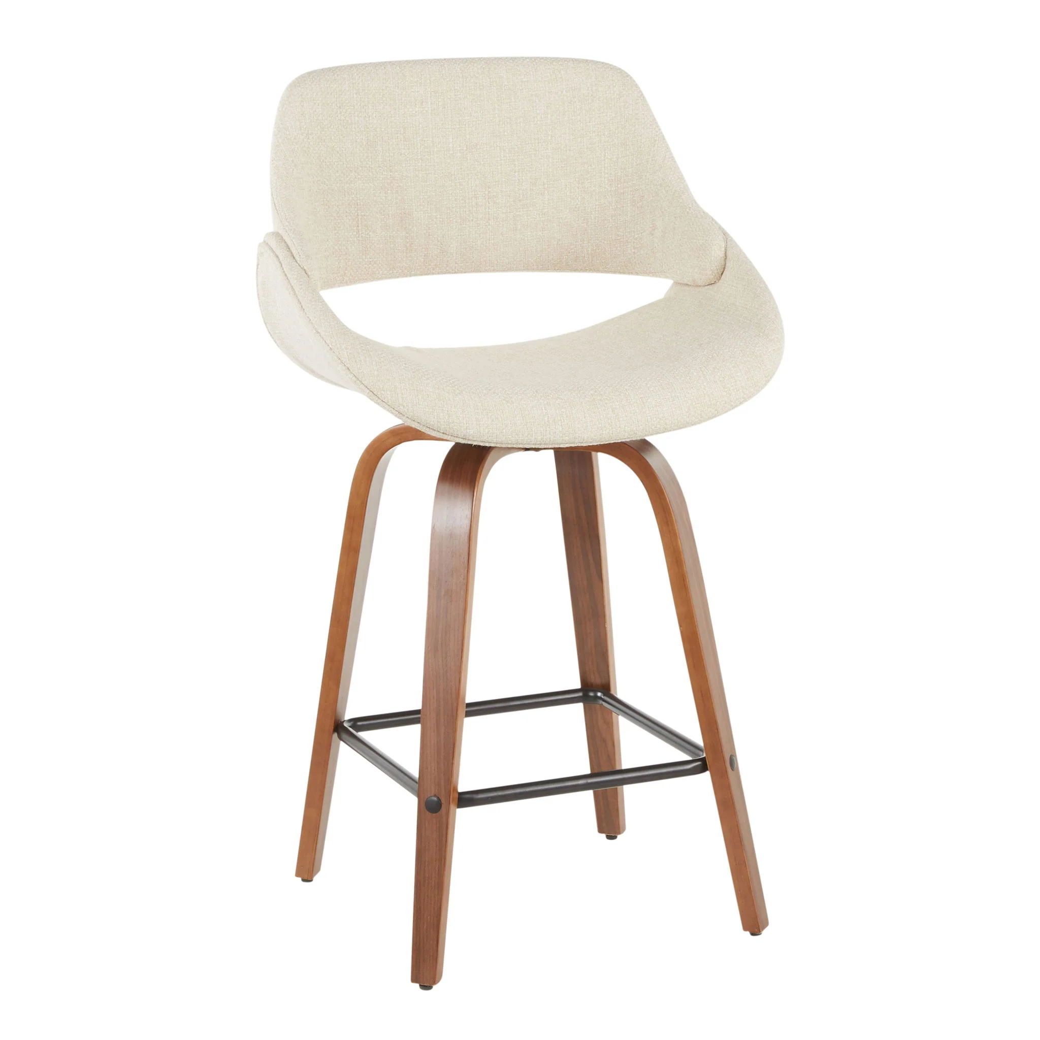 Fabrico - Mid-Century Modern, Counter Stool (Set of 2) - Image 10