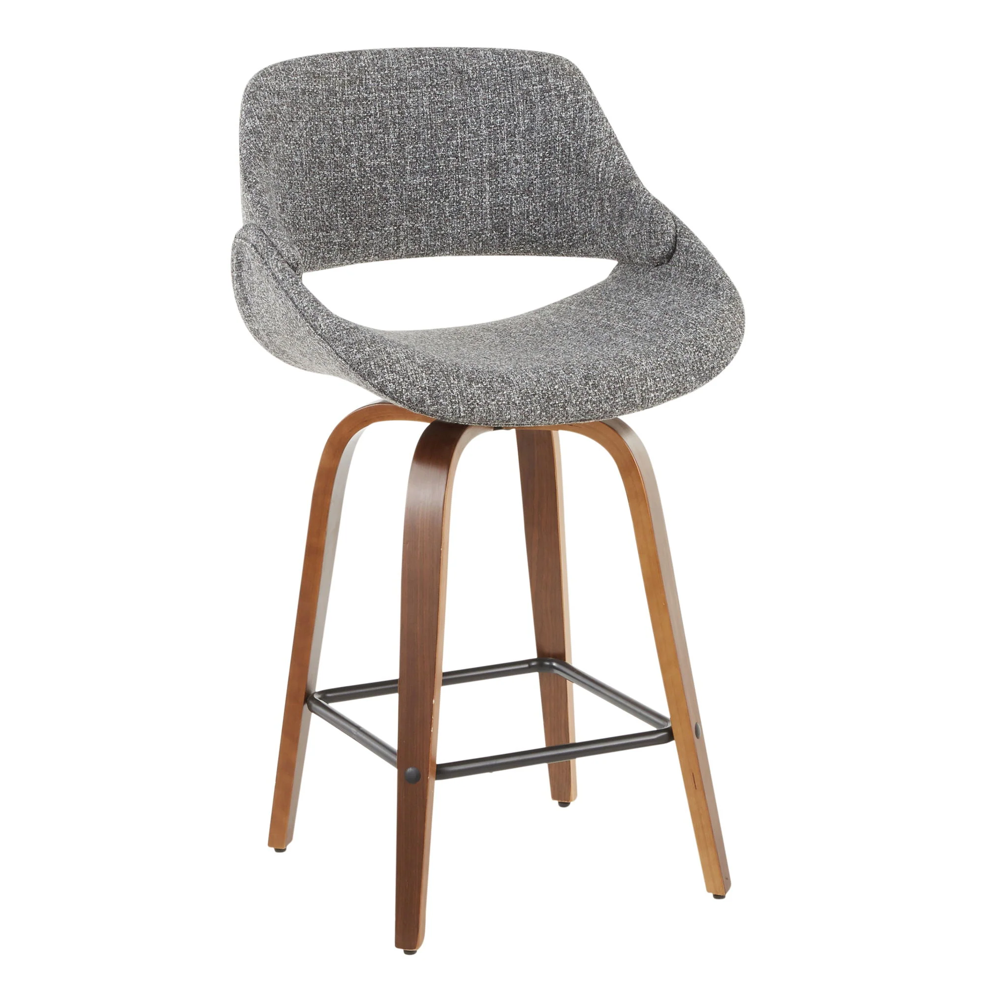 Fabrico - Mid-Century Modern, Counter Stool (Set of 2) - Image 14