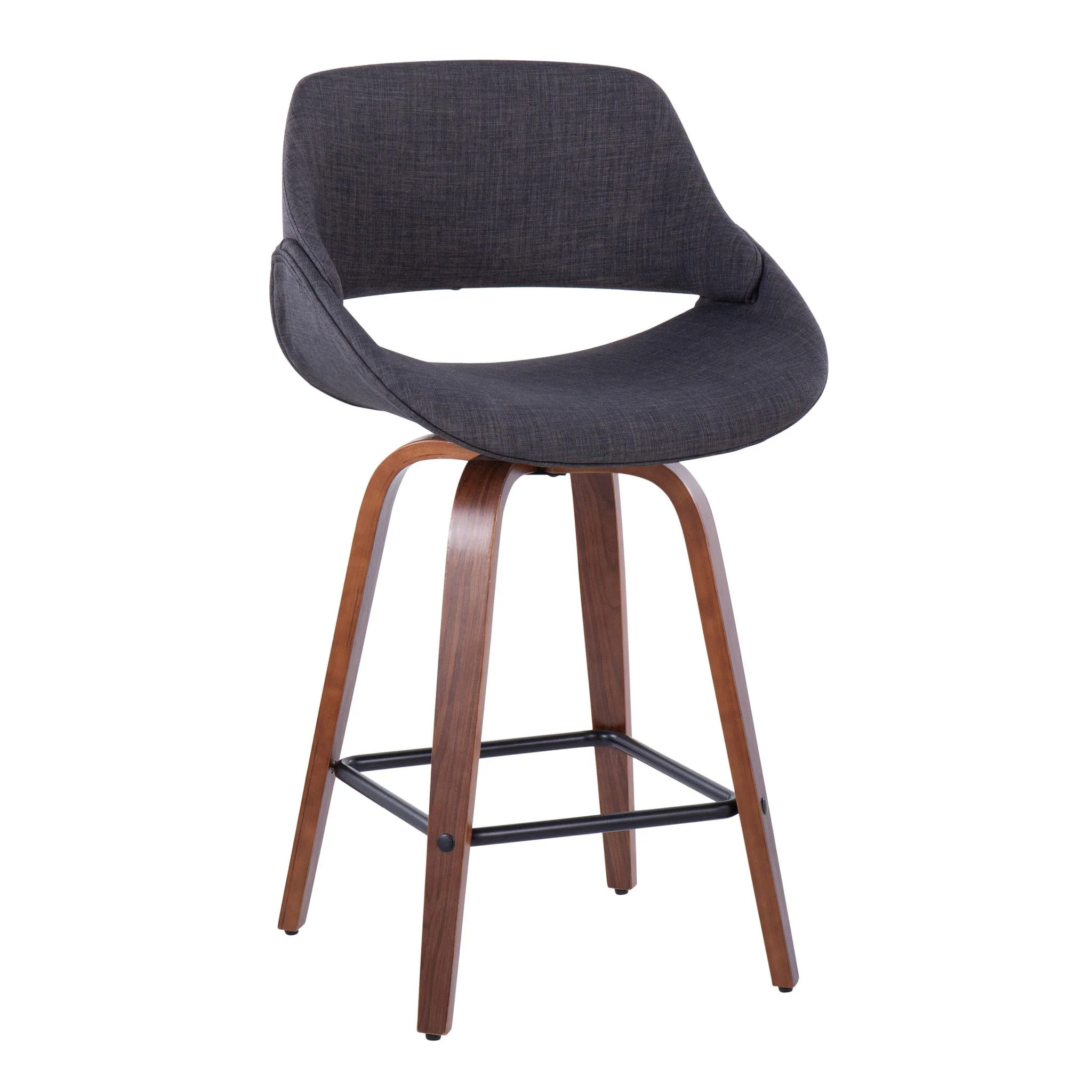 Fabrico - Mid-Century Modern, Counter Stool (Set of 2) - Image 16