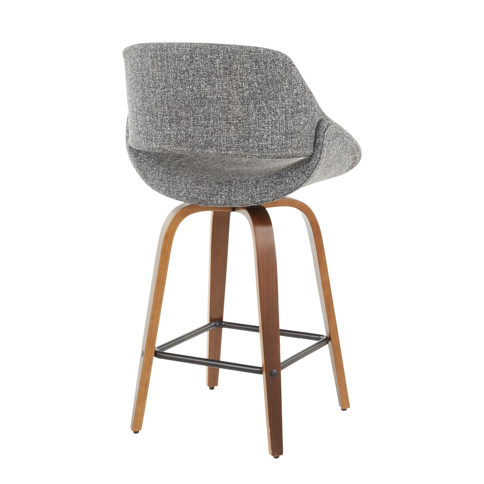 Fabrico - Mid-Century Modern, Counter Stool (Set of 2) - Image 9