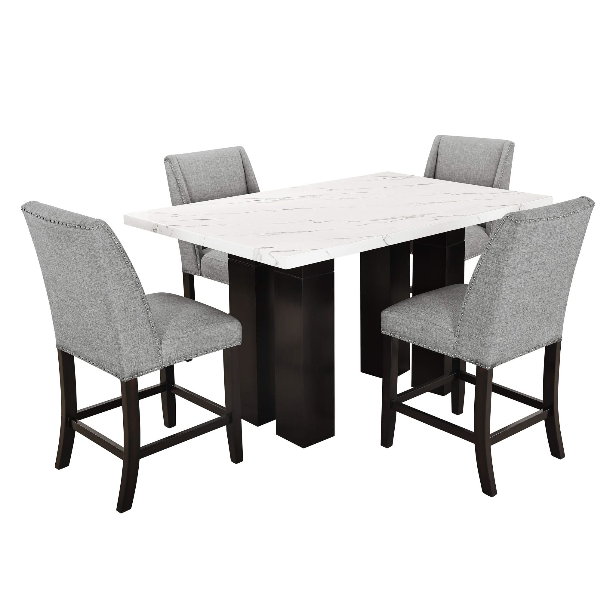 Faust - Adjustable Table / Base & Top - White - Image 4