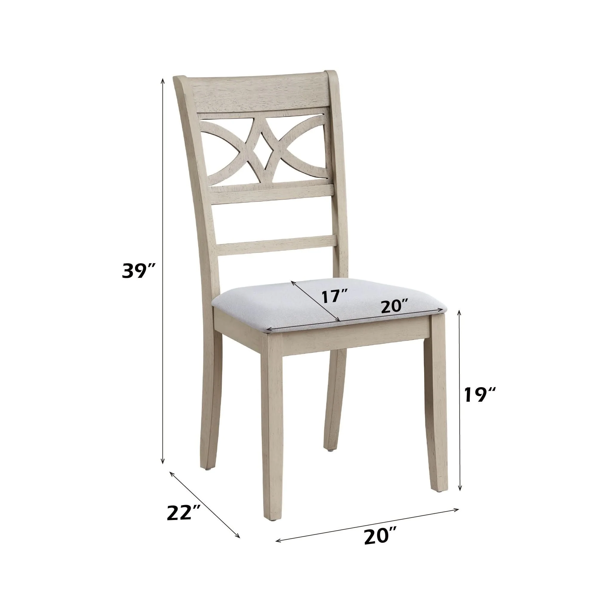 Ferris - Side Chair (Set of 2) - Antique Gray - Image 2