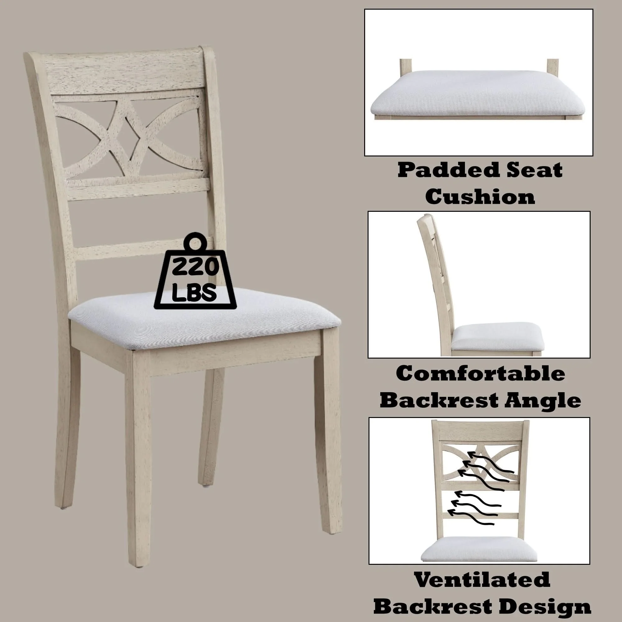 Ferris - Side Chair (Set of 2) - Antique Gray - Image 3