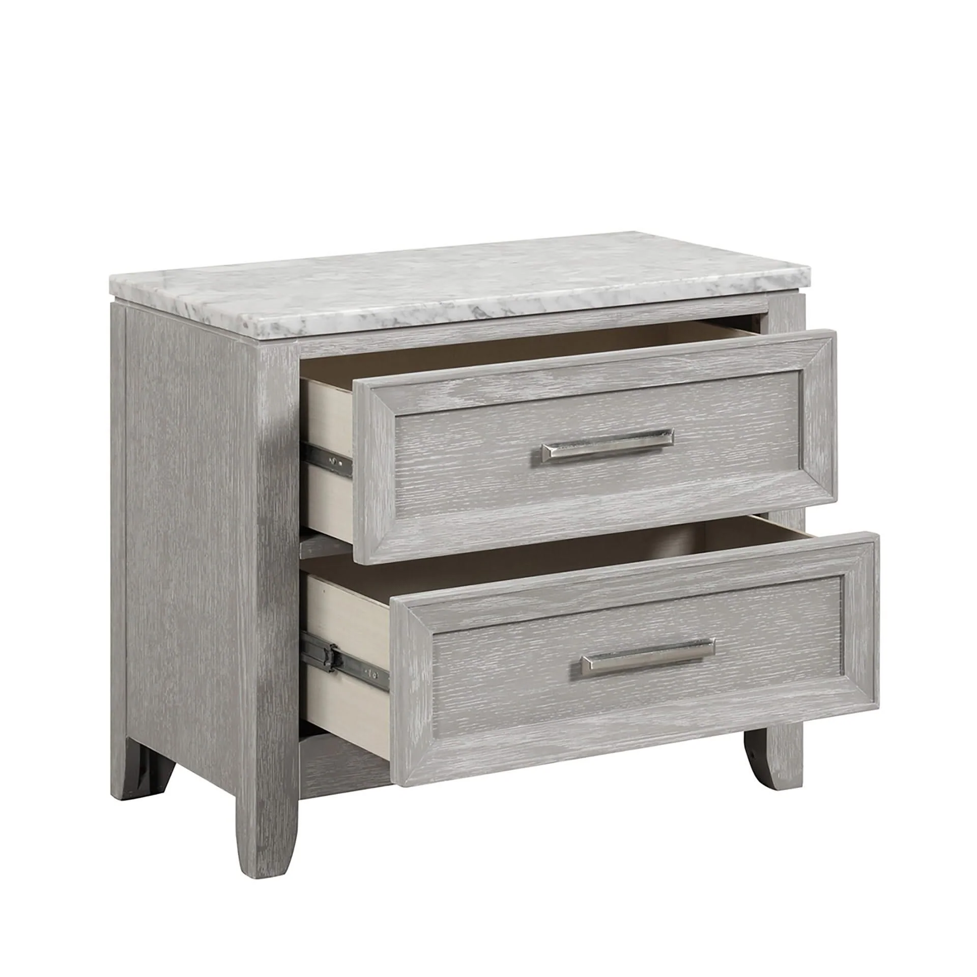 Fiona - Nightstand - Mist Gray - Image 2