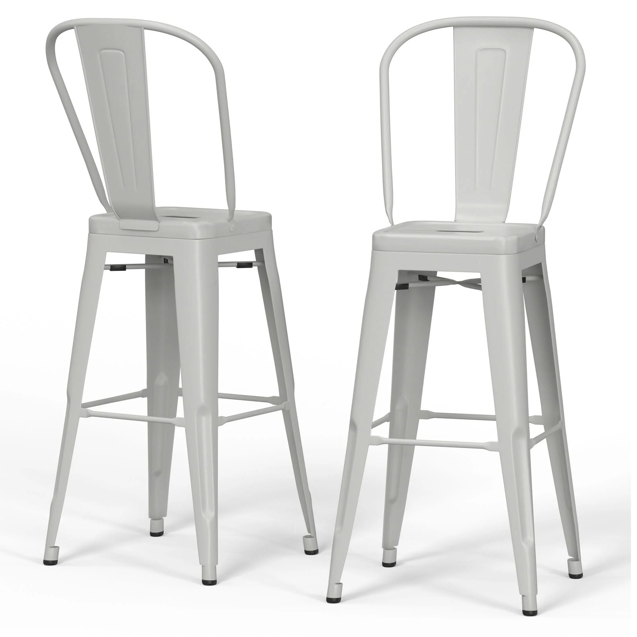 Fletcher - Handcrafted Metal Stool (Set of 2) - Image 2