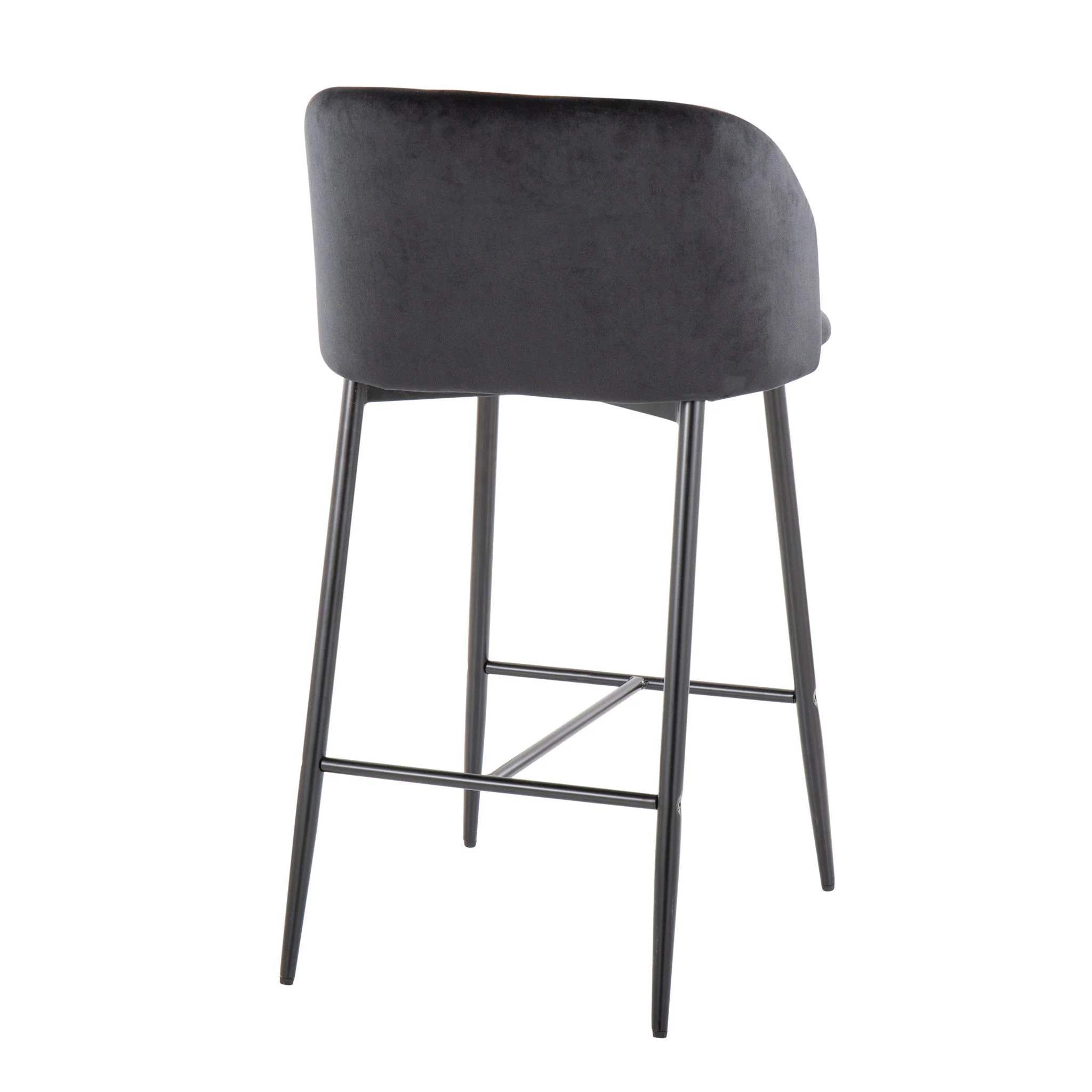 Fran - Contemporary Fixed Height Counter Stool (Set of 2) - Image 3