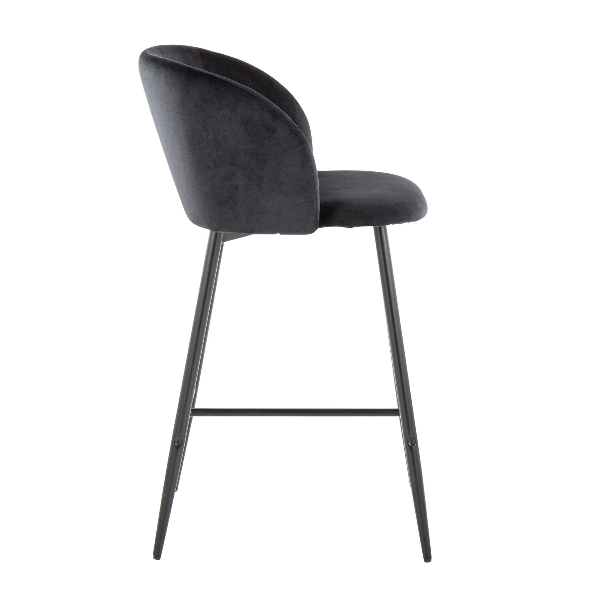 Fran - Contemporary Fixed Height Counter Stool (Set of 2) - Image 4
