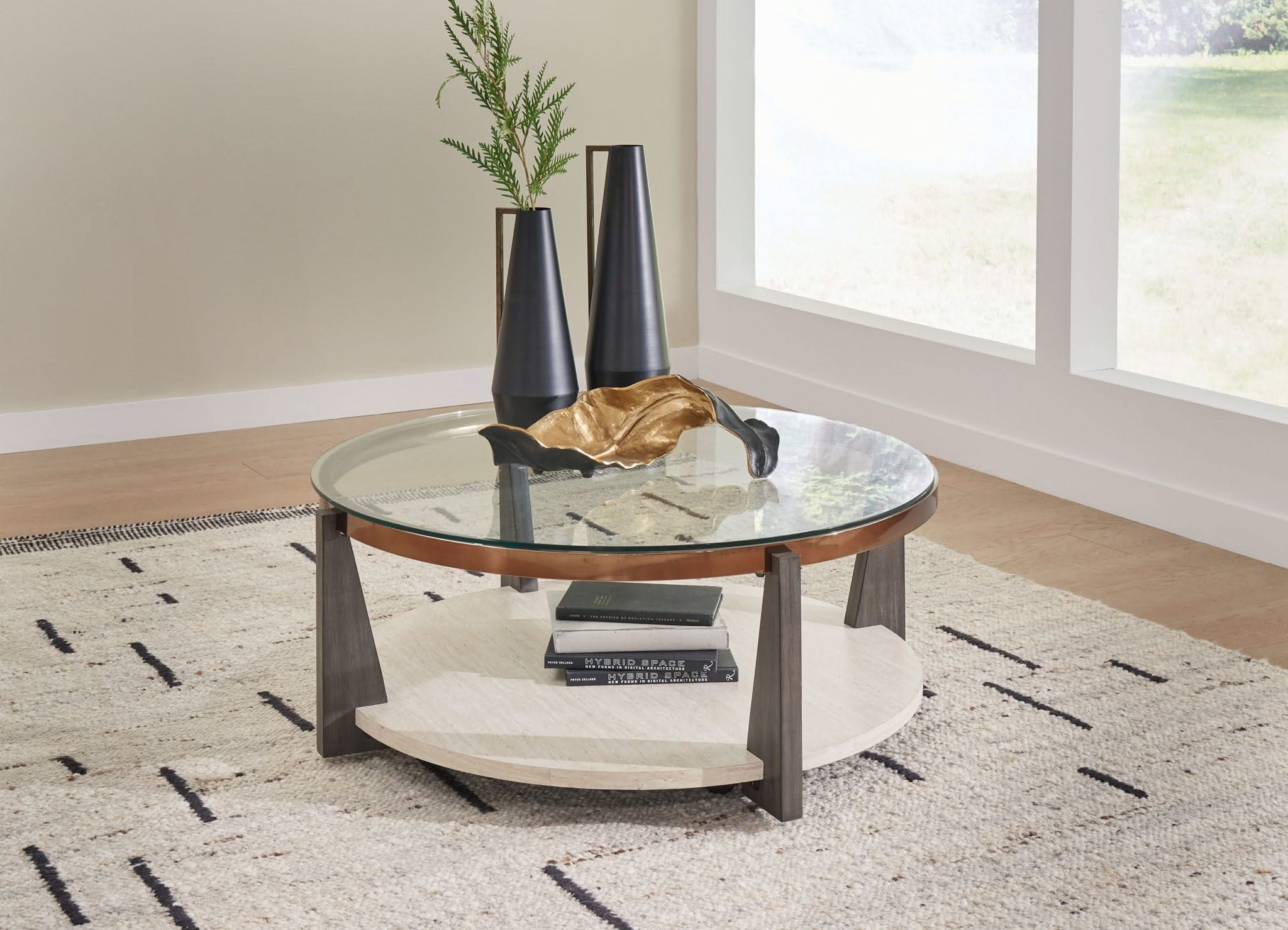 Frazwa - Round Cocktail Table - Multi - Image 3