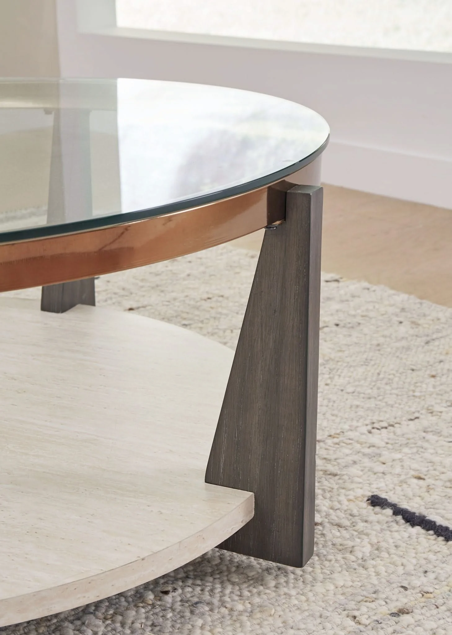 Frazwa - Round Cocktail Table - Multi - Image 4