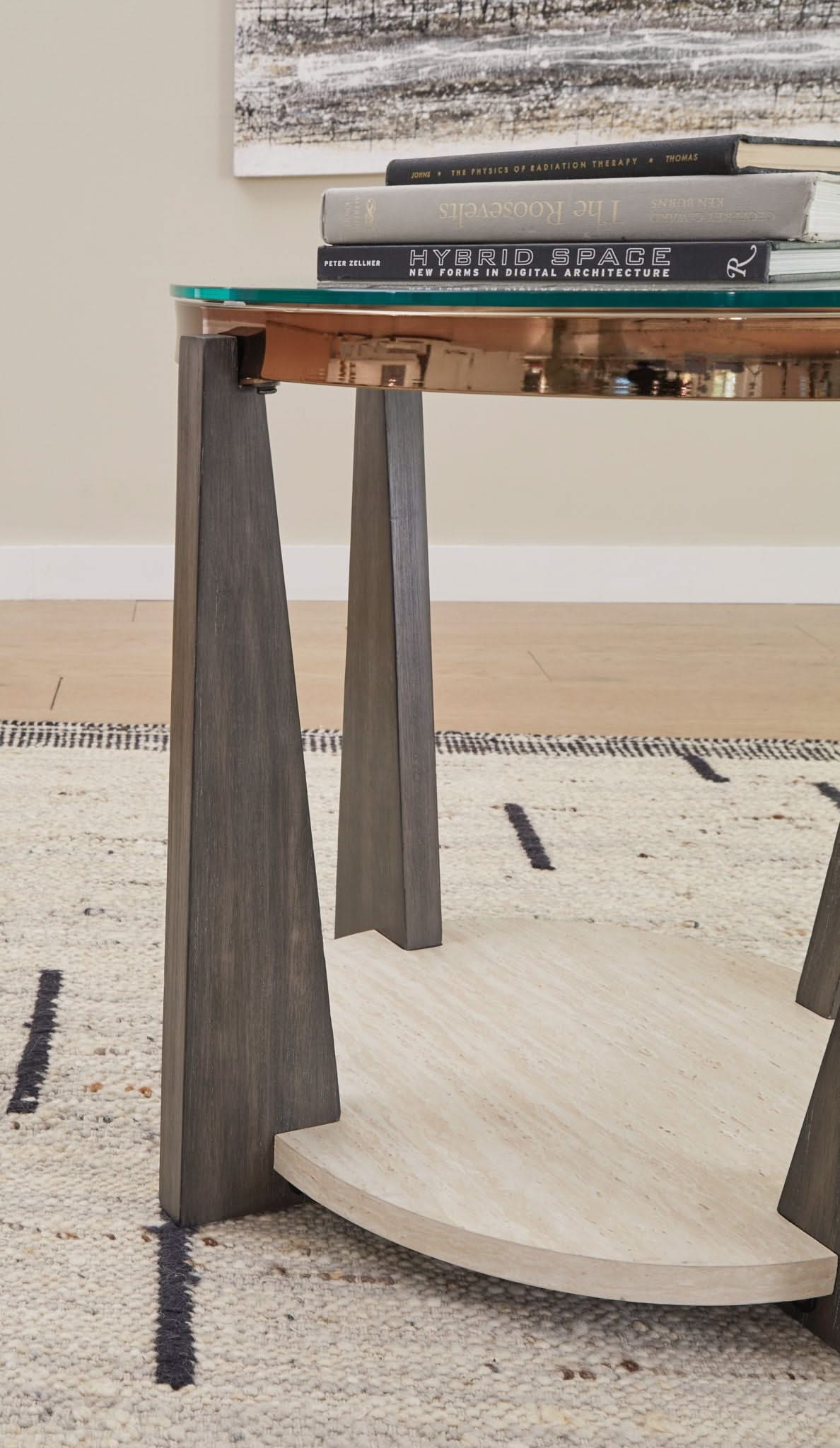 Frazwa - Round End Table - Multi - Image 2