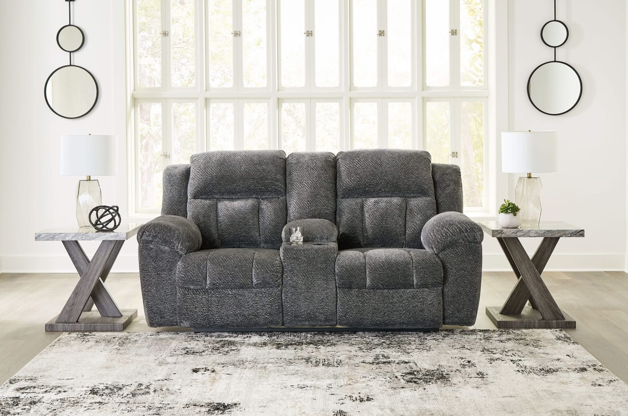Frohn - Dbl Reclining Loveseat With Console - Image 4