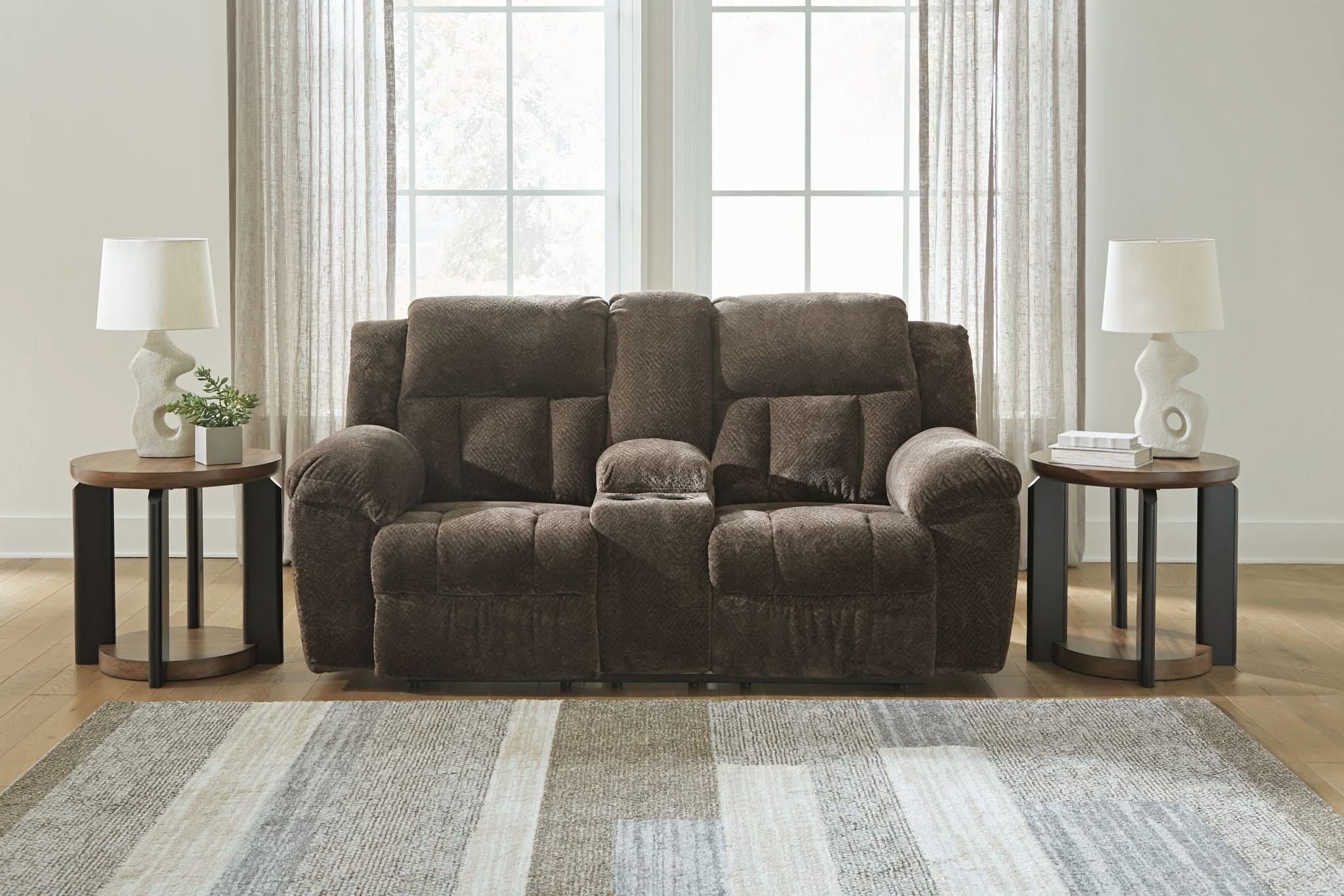Frohn - Dbl Reclining Loveseat With Console - Image 6