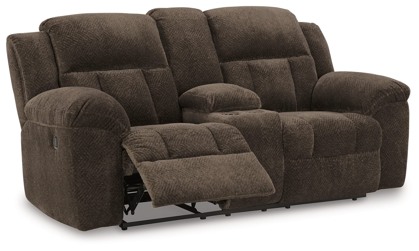 Frohn - Dbl Reclining Loveseat With Console - Image 7