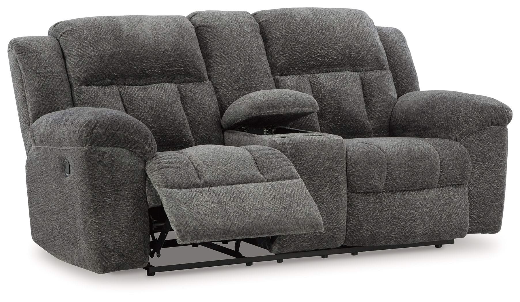 Frohn - Dbl Reclining Loveseat With Console - Image 8