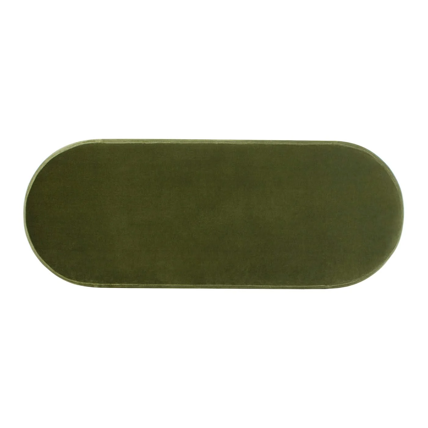 Fuji - Upholstered Oval Storage Bench - Image 8