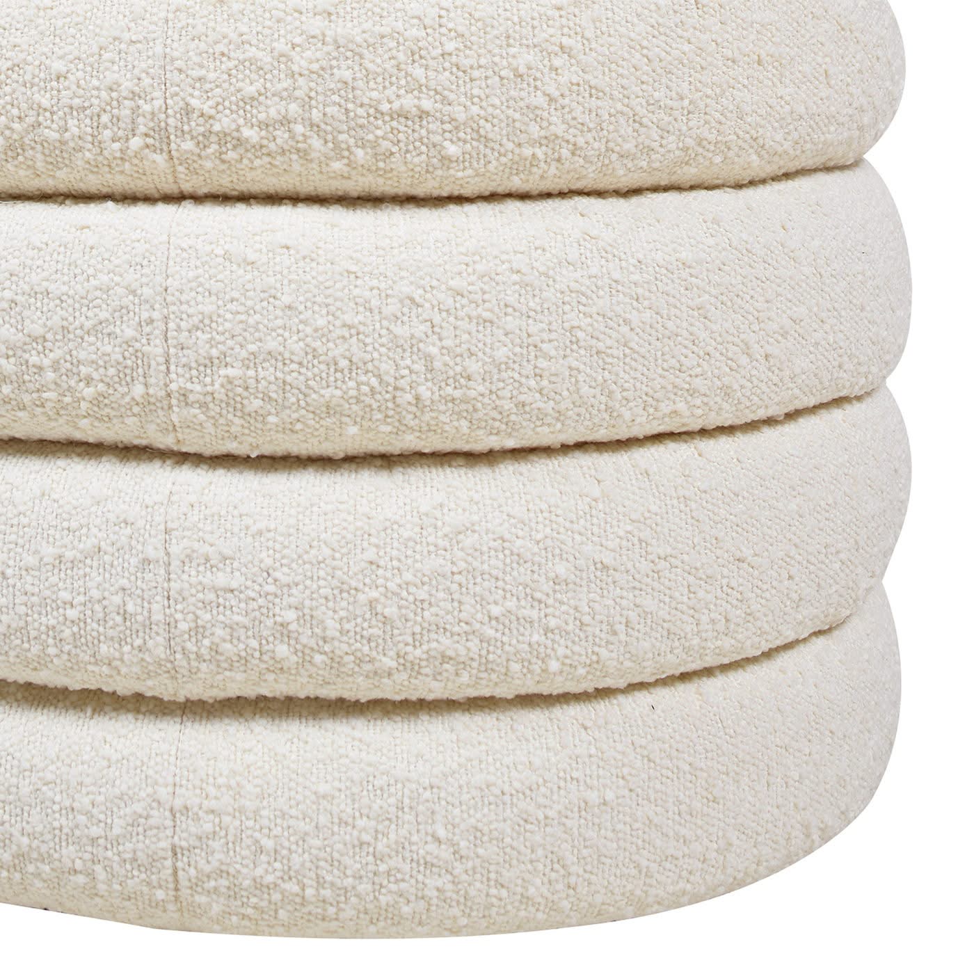 Fuji - Upholstered Oval Storage Bench - Image 9