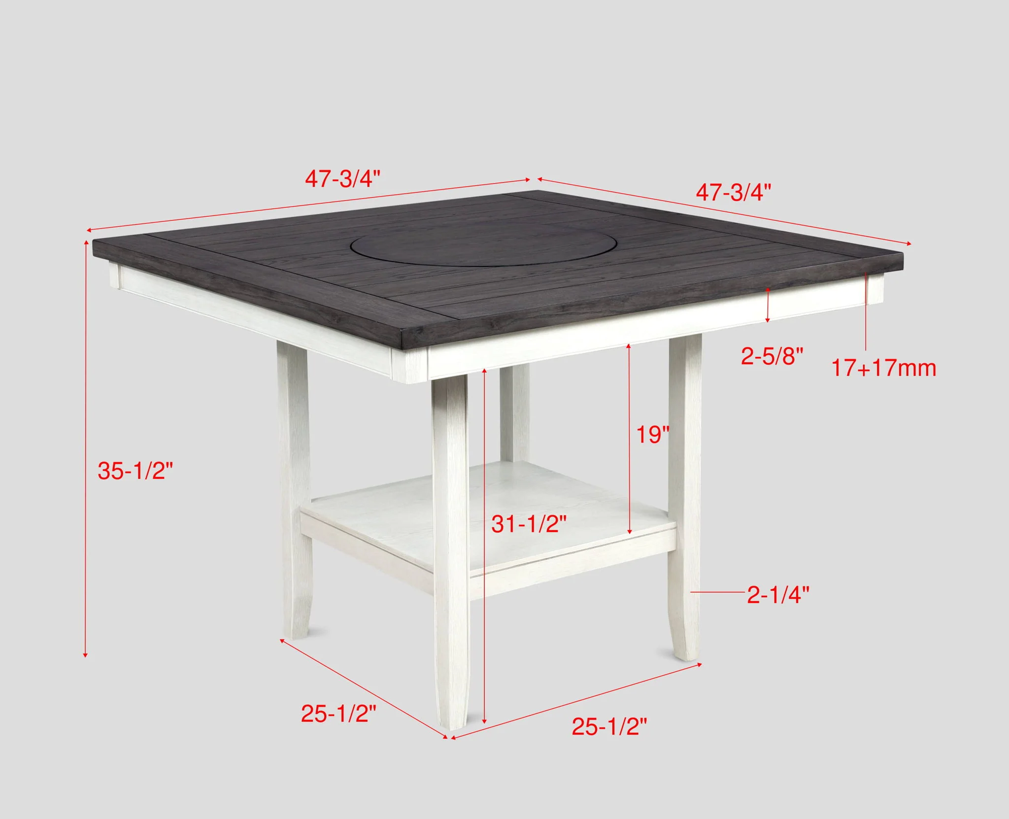Fulton - 6 Piece Dining Room Set - Chalk White - Image 2
