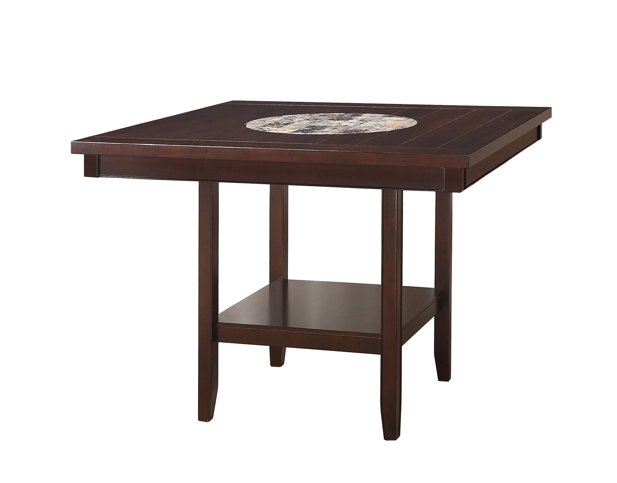 Fulton - Counter Height Table - Dark Brown - Image 3