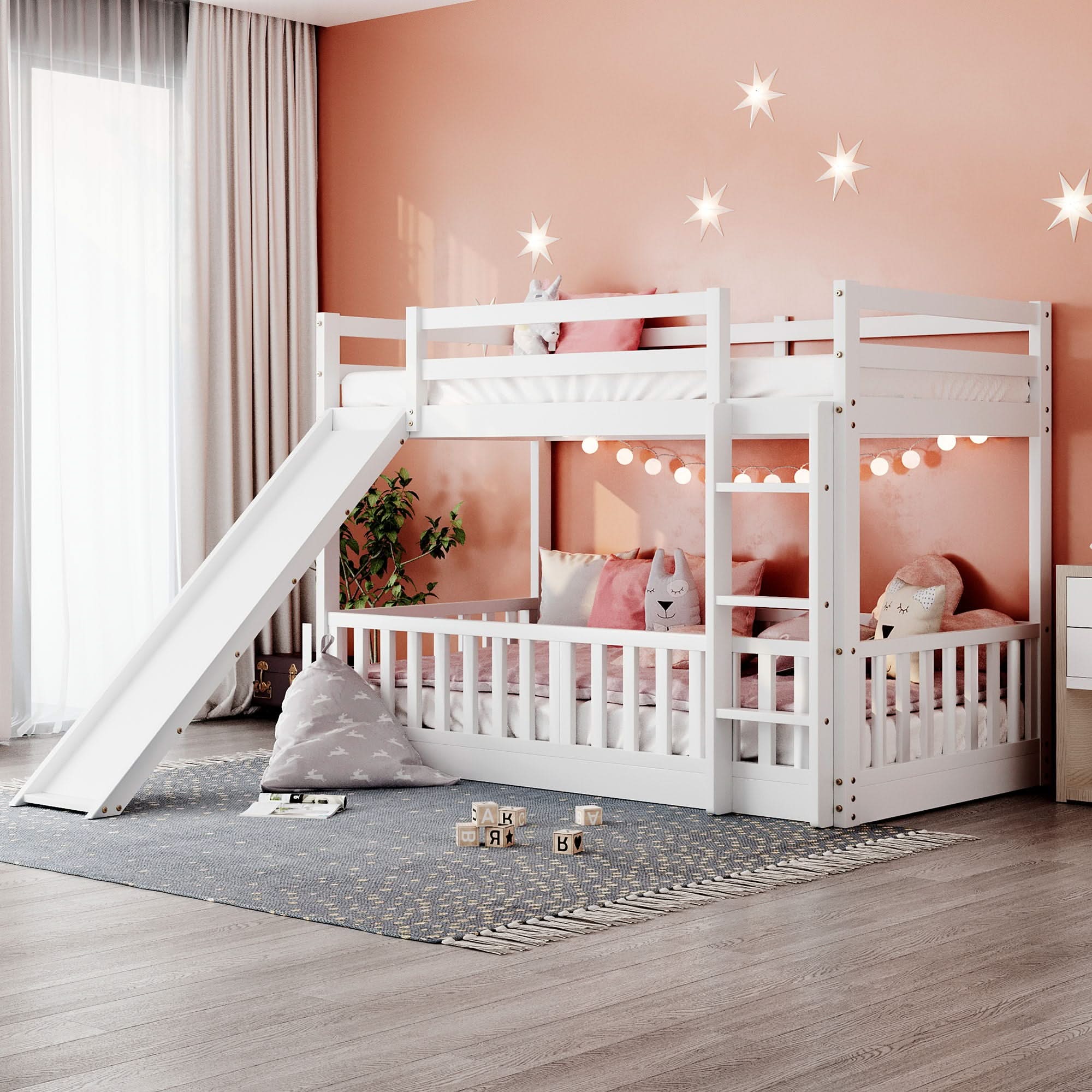 Functional Bunk Bed & Convertible Ladder And Slide - Image 2