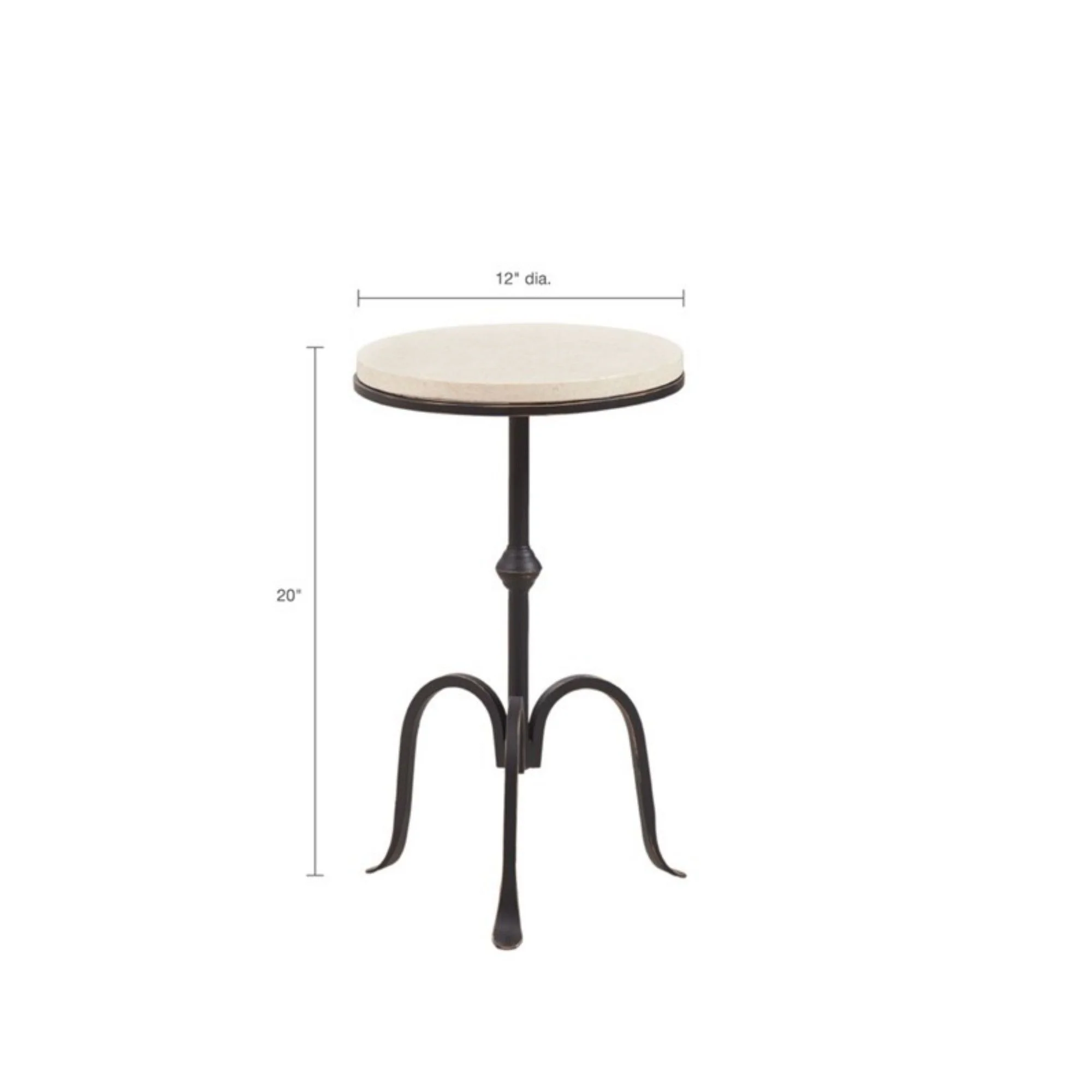 Gaberial - Accent Table With Top - Black - Image 3