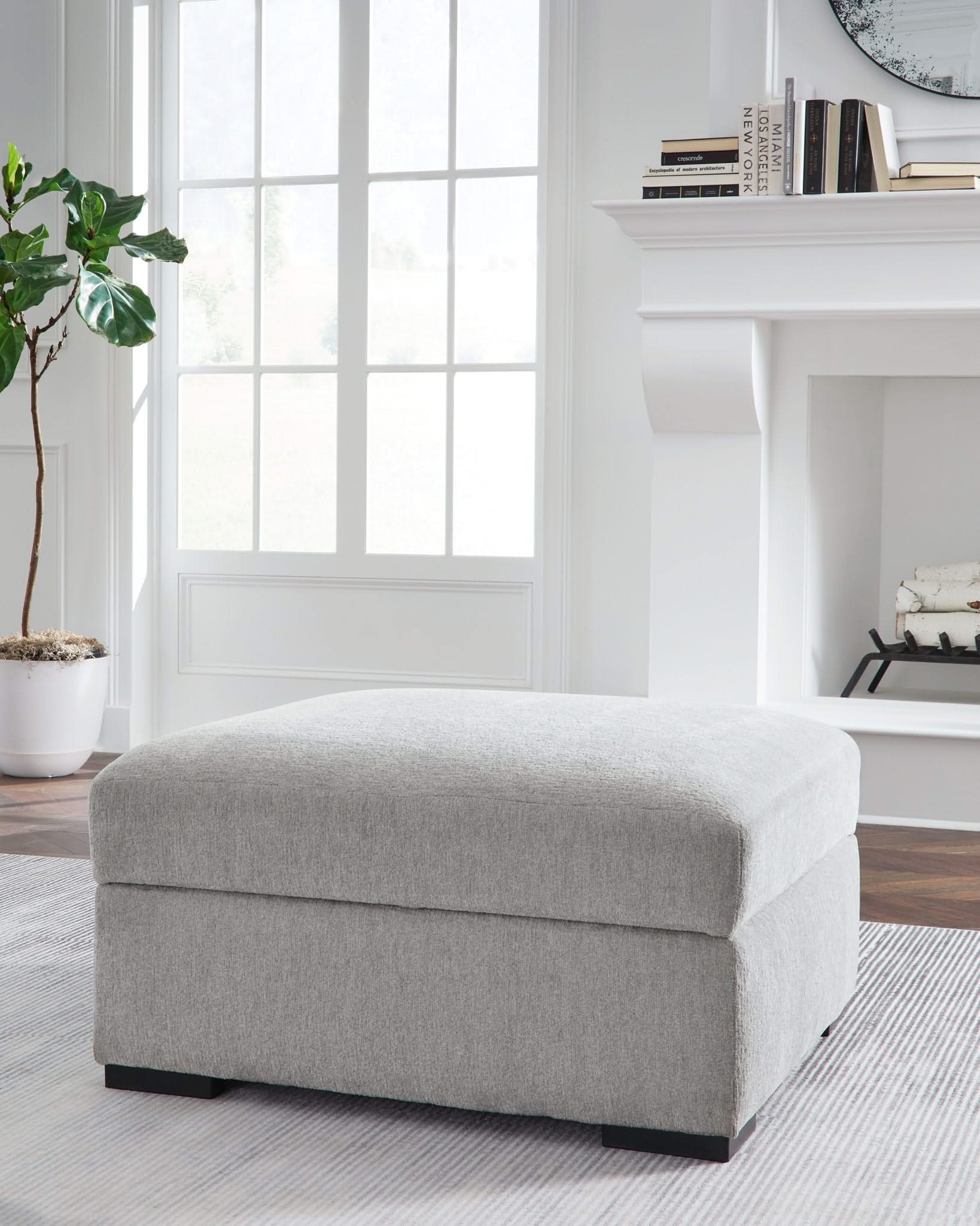 Gabyleigh - Ottoman With Storage - Nickel - Image 3