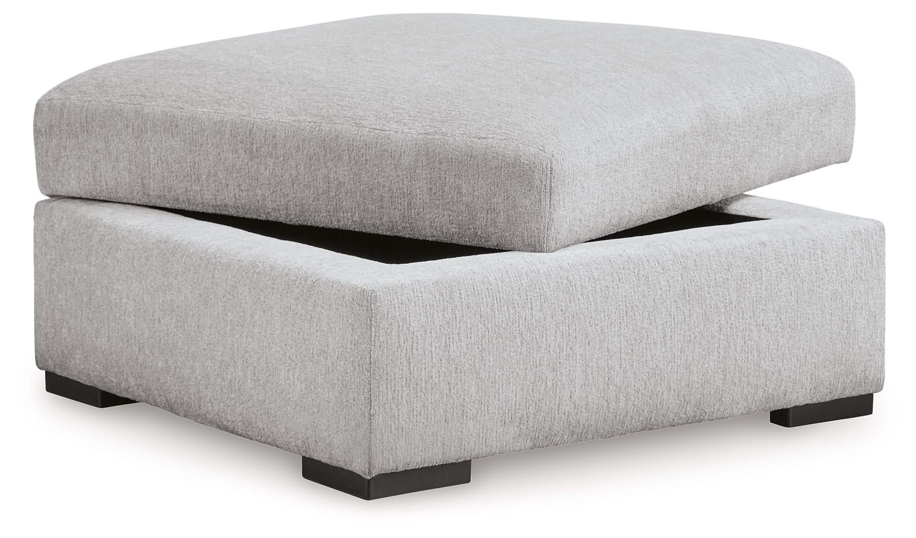 Gabyleigh - Ottoman With Storage - Nickel - Image 4
